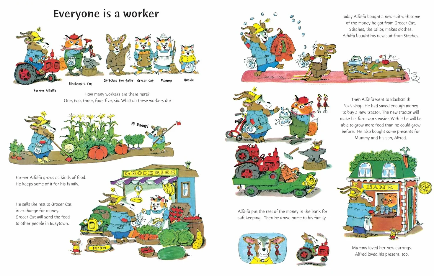 What Do People Do All Day?: A favourite children’s picture book classic!