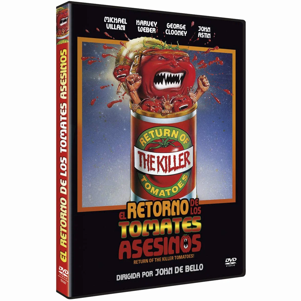 El Retorno de los Tomates Asesinos 1988 DVD Return of the Killer Tomatoes!