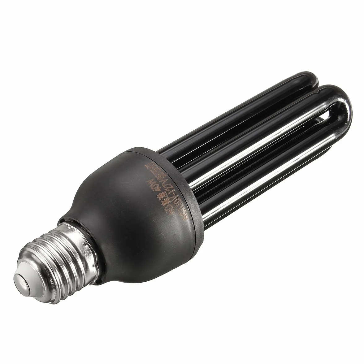 MASUNN E27 15/20/40 W czarna sterylizator UV żarówka fioletowa zabijająca zarazki moc sceniczna AC 110-127 V - 20 W
