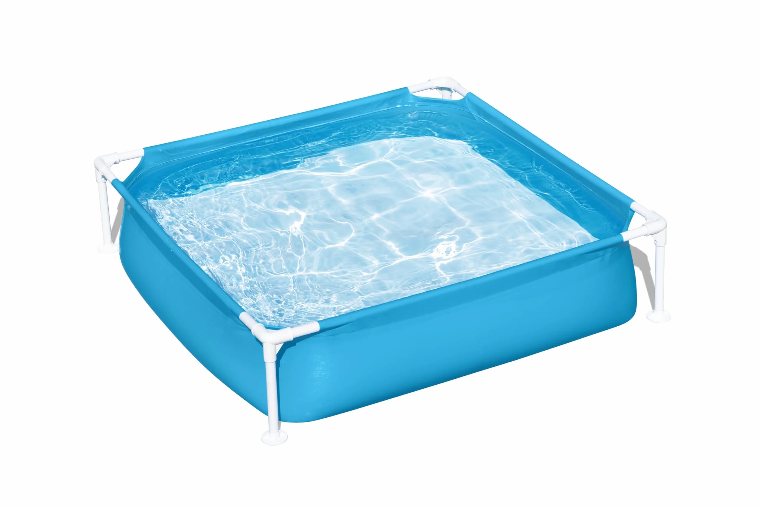 BESTWAY - Basen rurowy - Zabawa na świeżym powietrzu - 56217 - Losowy model - Mój pierwszy basen ramowy - Plastik - 122 cm x 122 cm - Dziecko - Basenik - Od 2 lat