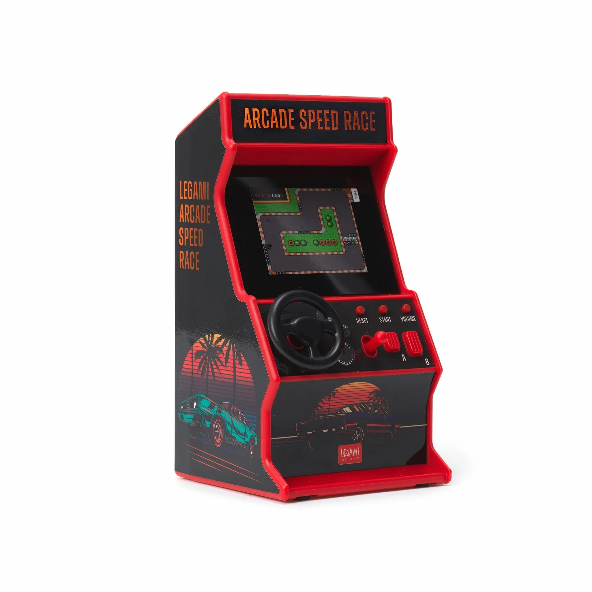 Legami Minigra wideo Arcade Speed Race 30 gier ekran 2,4" 8,5 x 26 cm