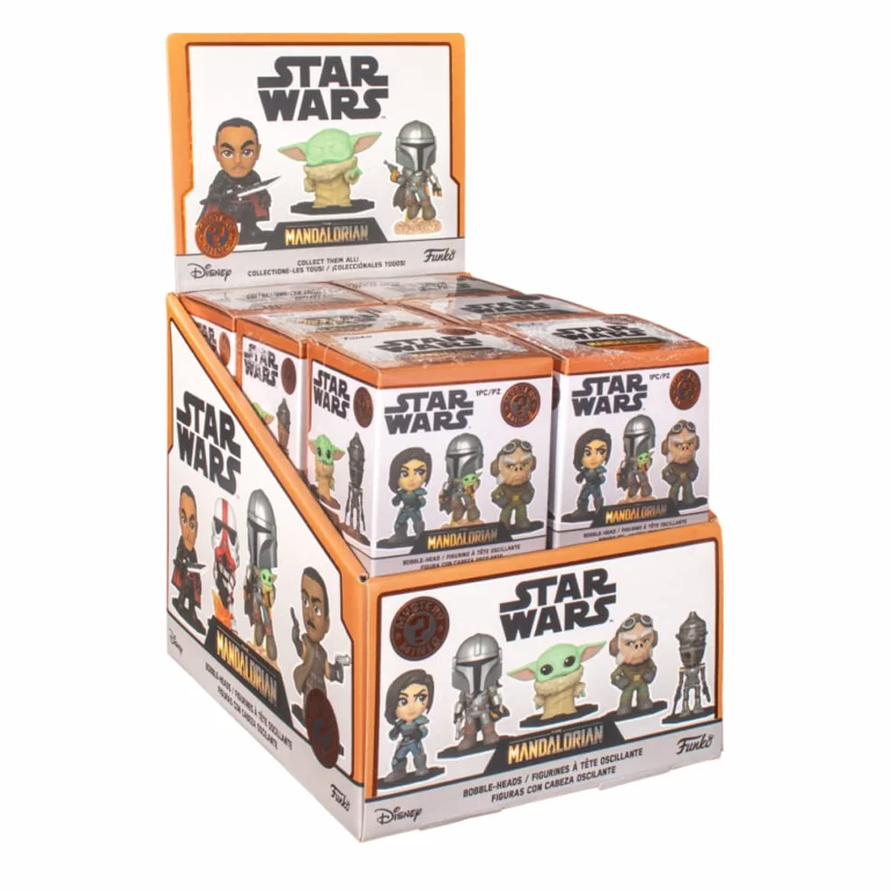 Funko Mystery Mini - Star Wars: the Child Mandalorian - 1 z 12 do zebrania - różne style - kolekcjonerska figurka winylowa - pomysł na prezent - oficjalny towar - zabawki dla dzieci i dorosłych
