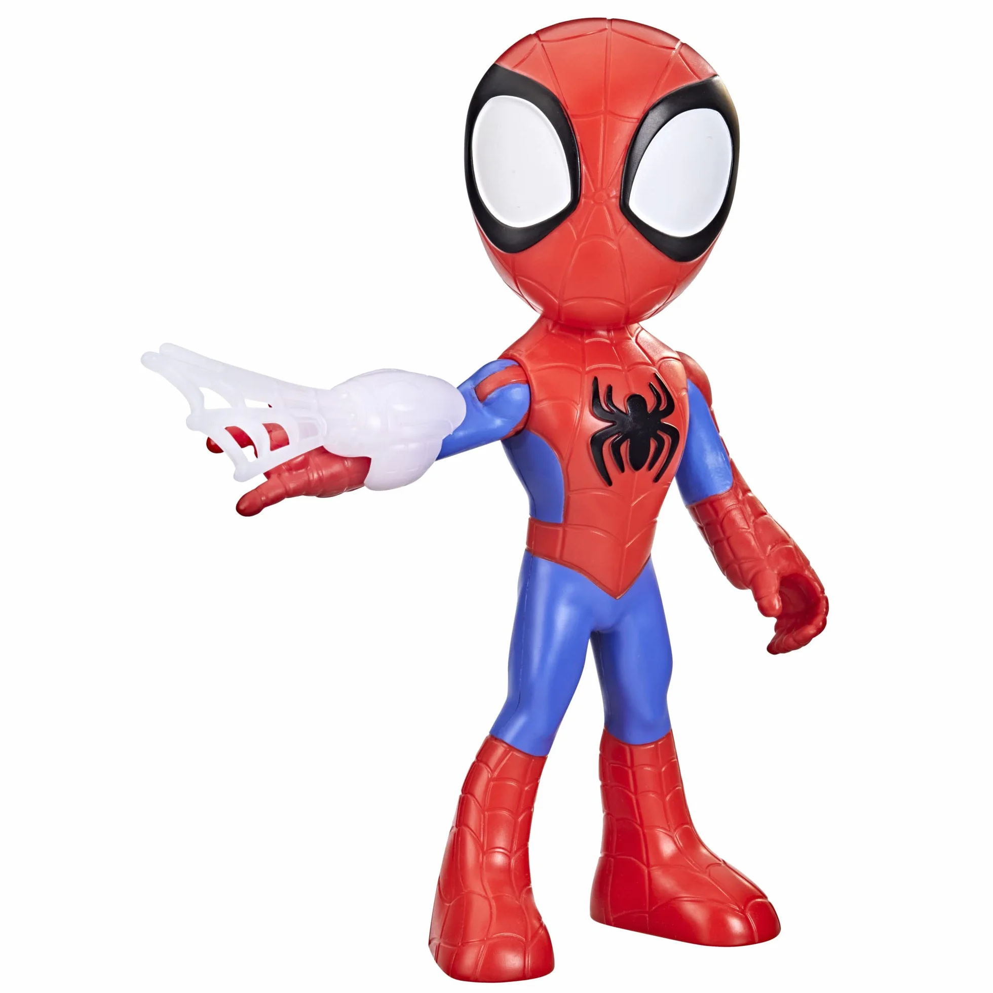 Superwielka figurka Spideya o wysokości 22,5 cm z serialu "Spidey i super-kumple" Marvela, zabawka dla przedszkolaków