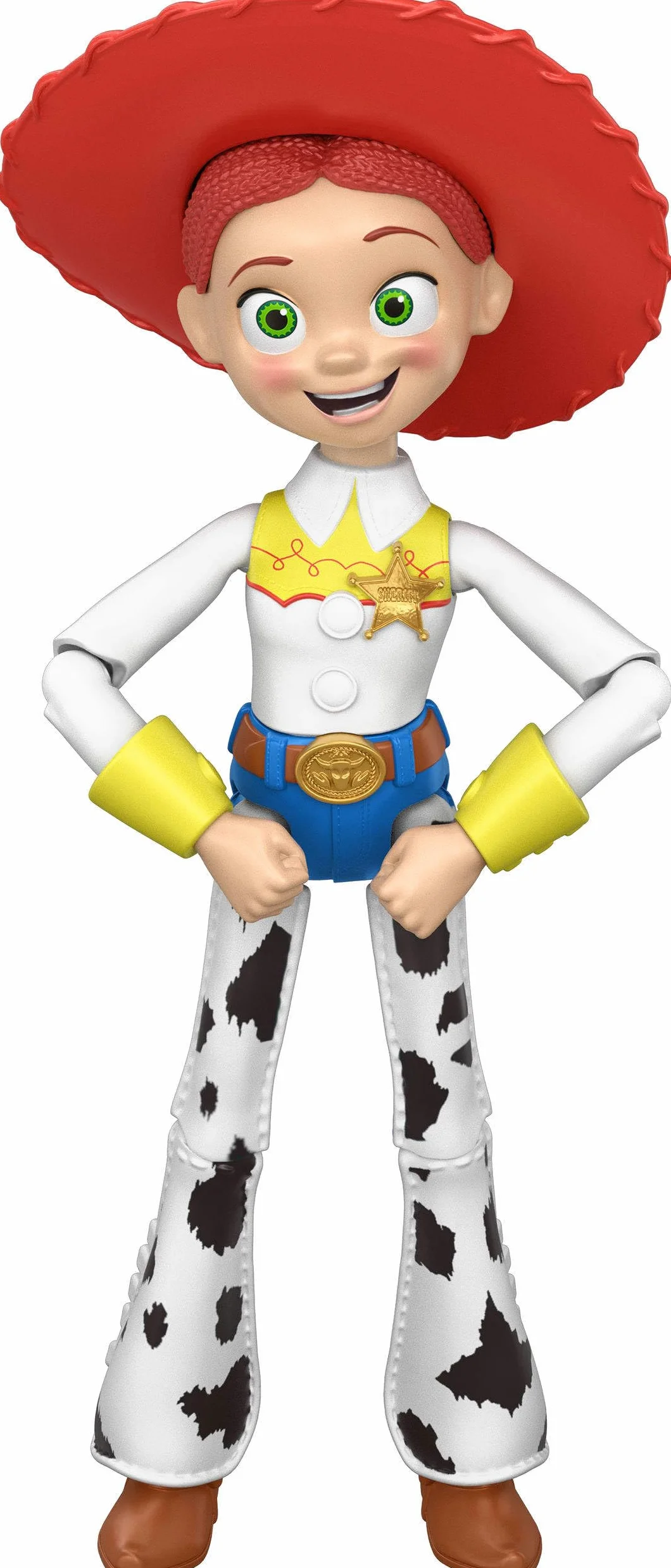 Mattel Disney Pixar Toy Story 5 „Tańcząca” kowbojka Jessie Figurka z funkcją (ok. 30 cm), 12 punktów ruchu, filmowy wygląd, zabawka dla dzieci 3+, JKV40