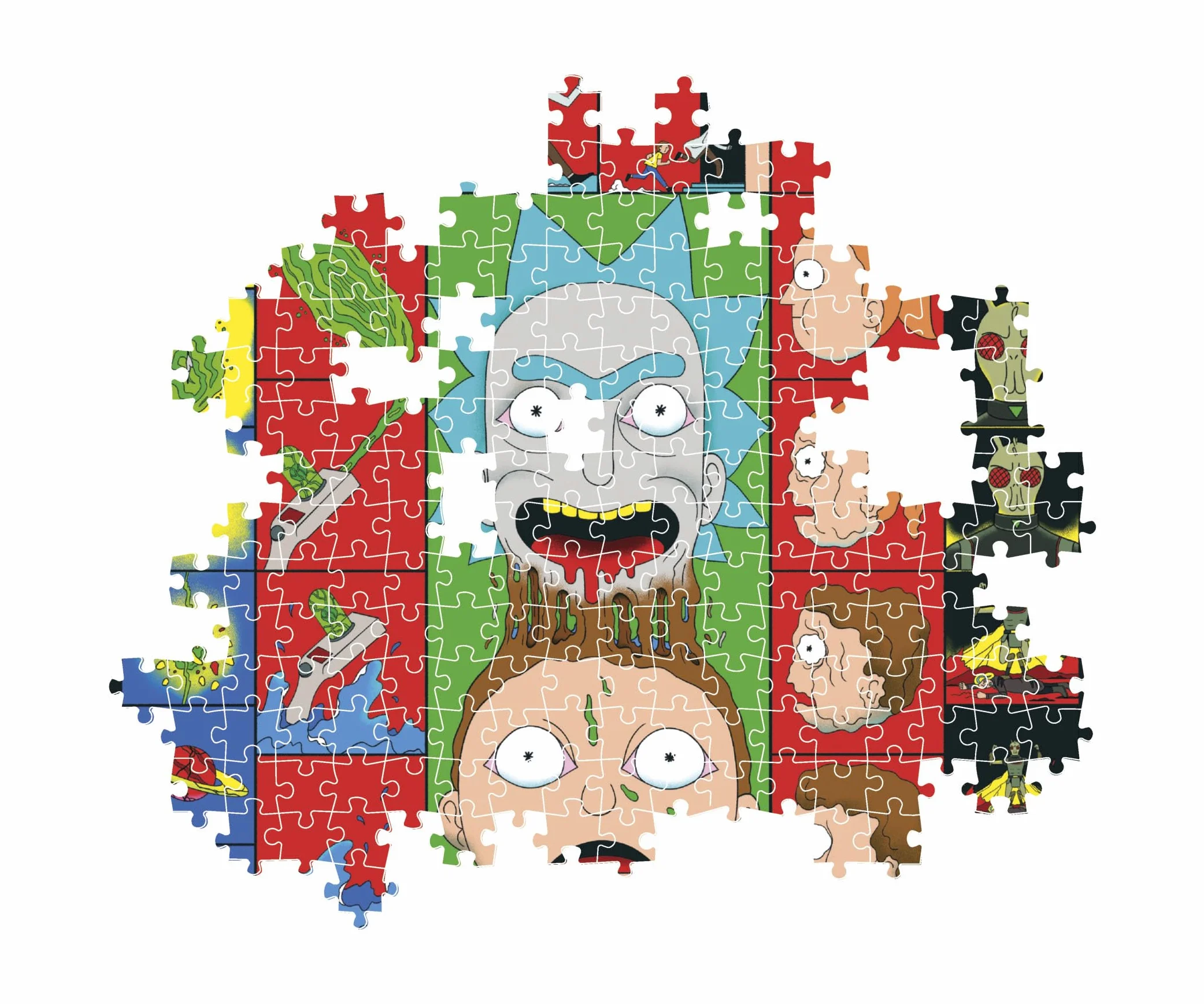 CLEMENTONI PZL 1000 RICK&MORTY COMPACT BOX