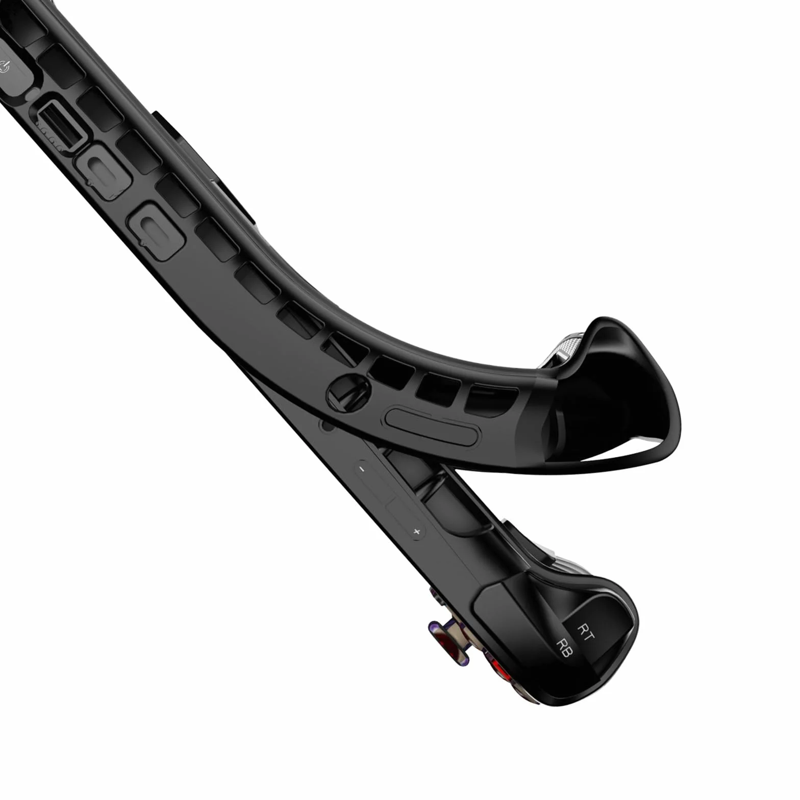 Etui Ochronne do MSI Claw 8 AI+ A2VM-015 Gaming Handheld 2025,TPU Miękki Torba Pokrowiec Etui Powłoki Akcesoria z Grip i Podpórką do MSI Claw 8 AI+ Konsola do Gier,Czarny