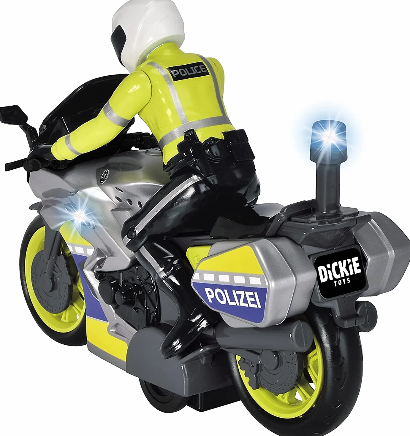 Dickie 203712018026, SOS Motocykl policyjny, 17 cm, wersja polska, od 3 lat
