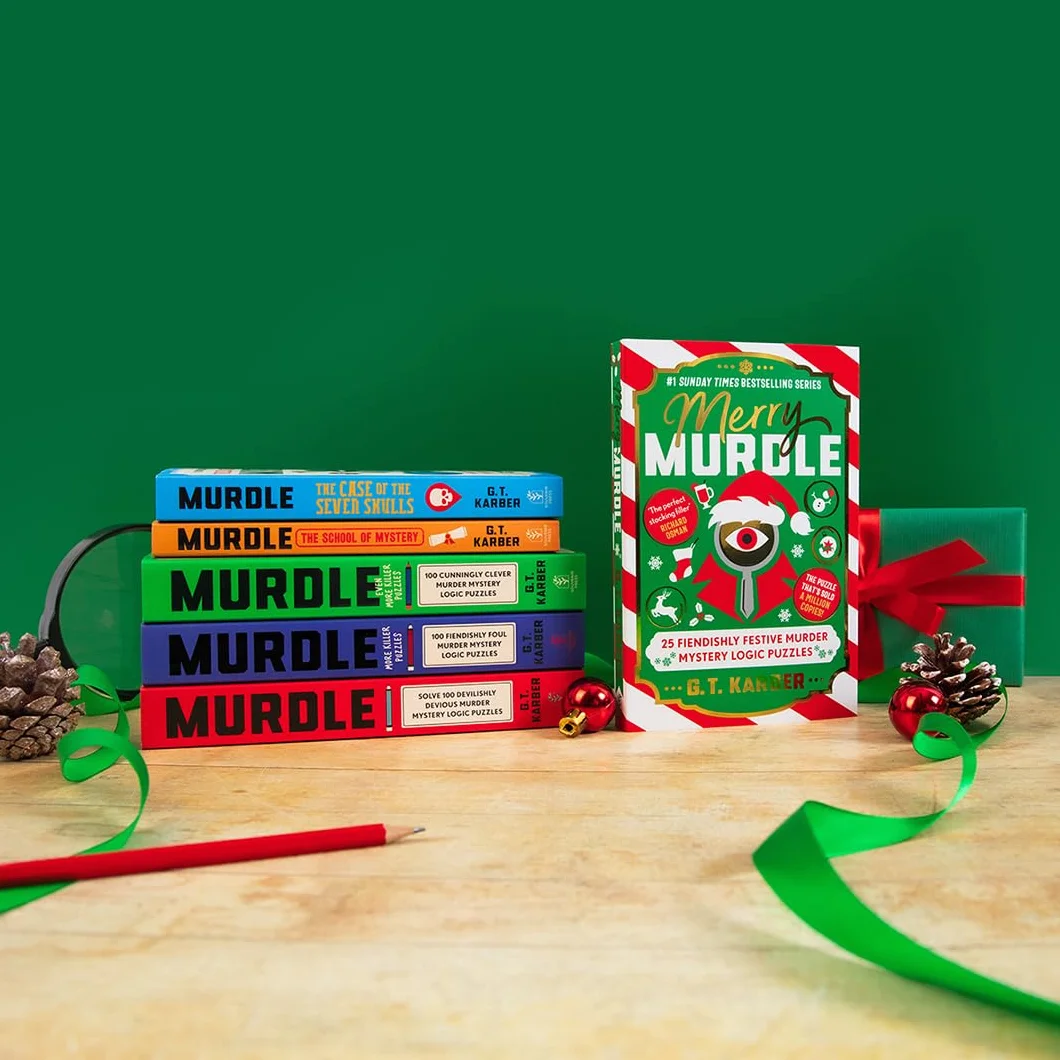 Merry Murdle: 25 Fiendishly Festive Murder Mystery Logic Puzzles