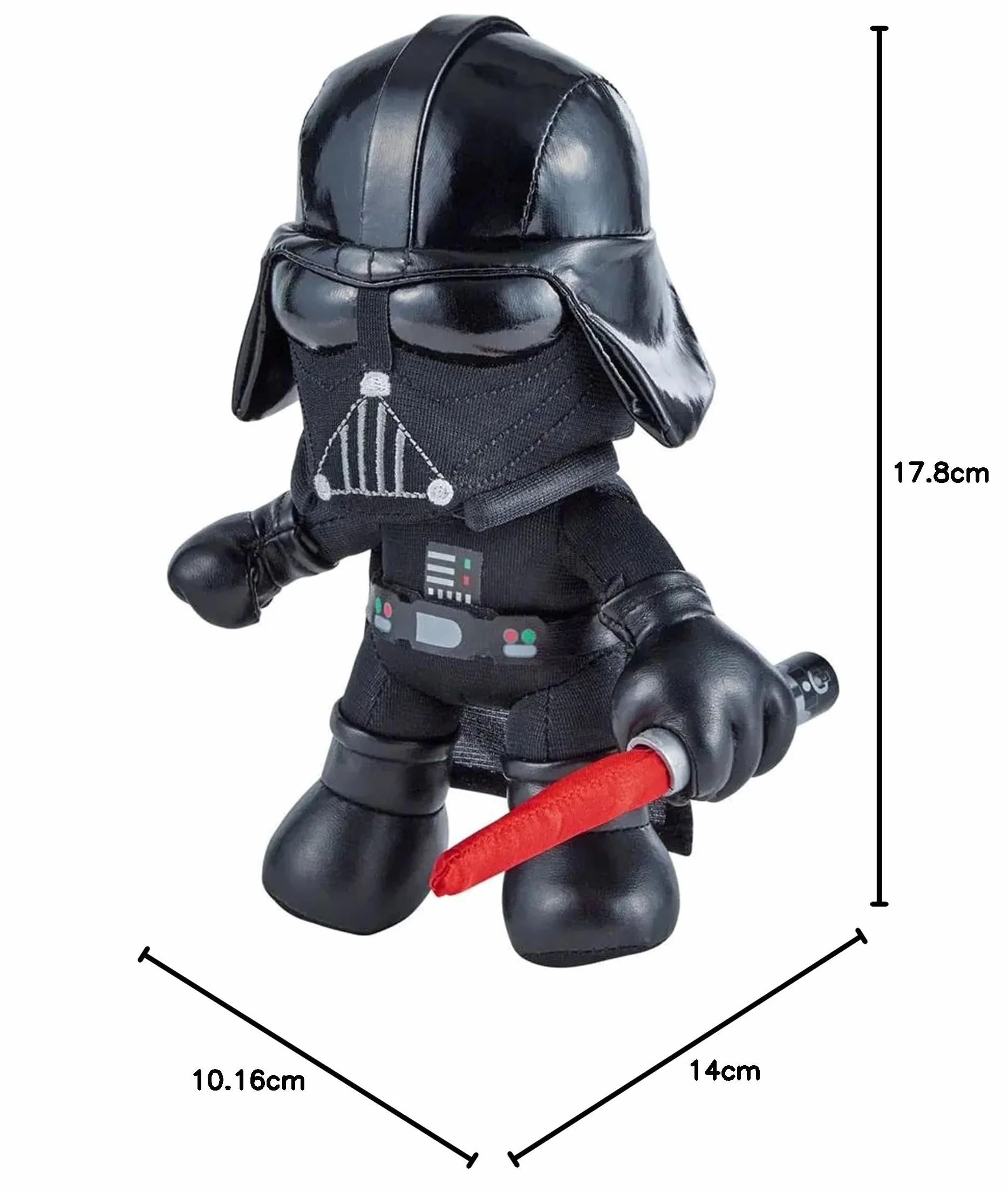 Disney Darth Vader Zabawka, Czarny, 15 cm