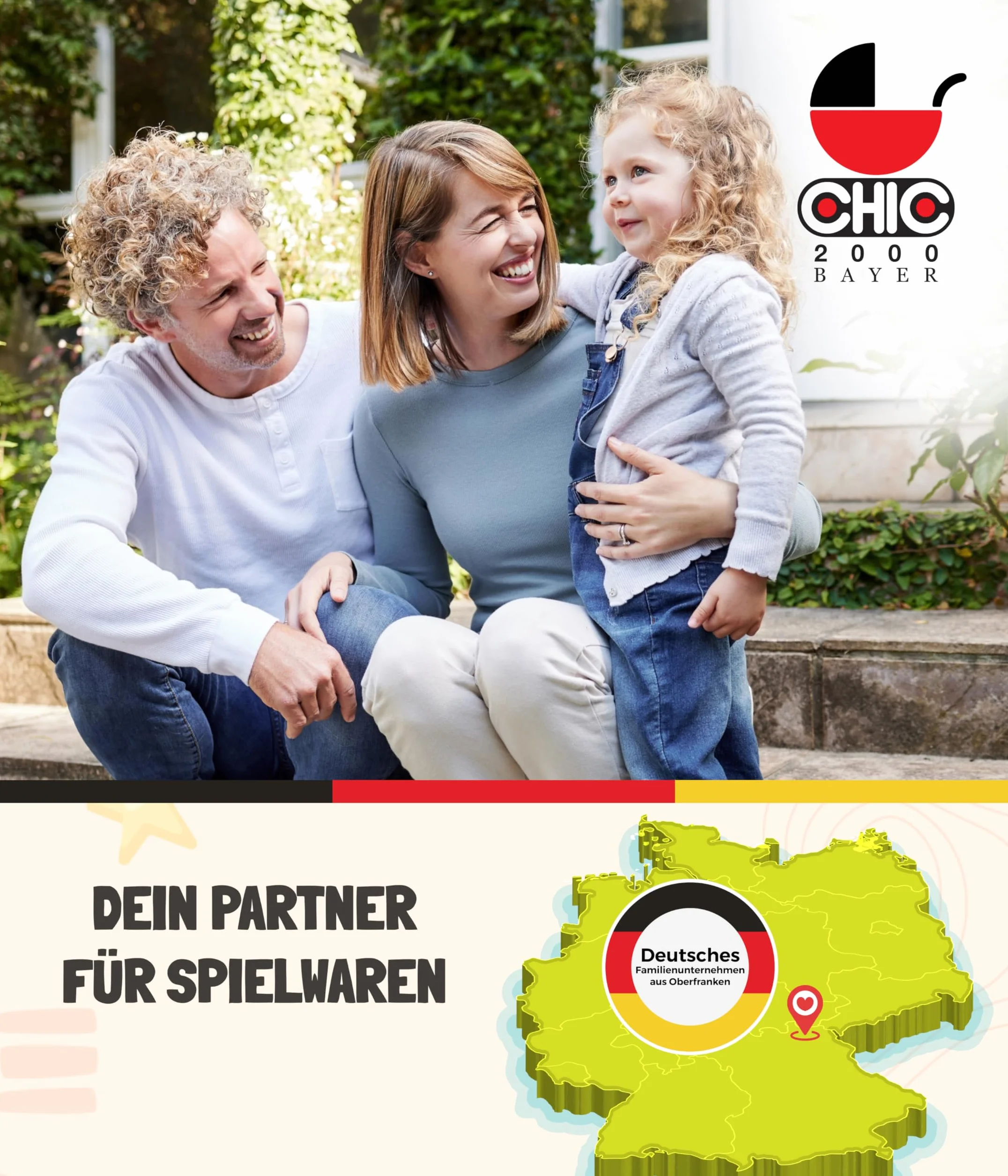 Bayer Chic 2000 655-43 Wysokie krzesło dla lalek, jednorożec, granatowo-różowy