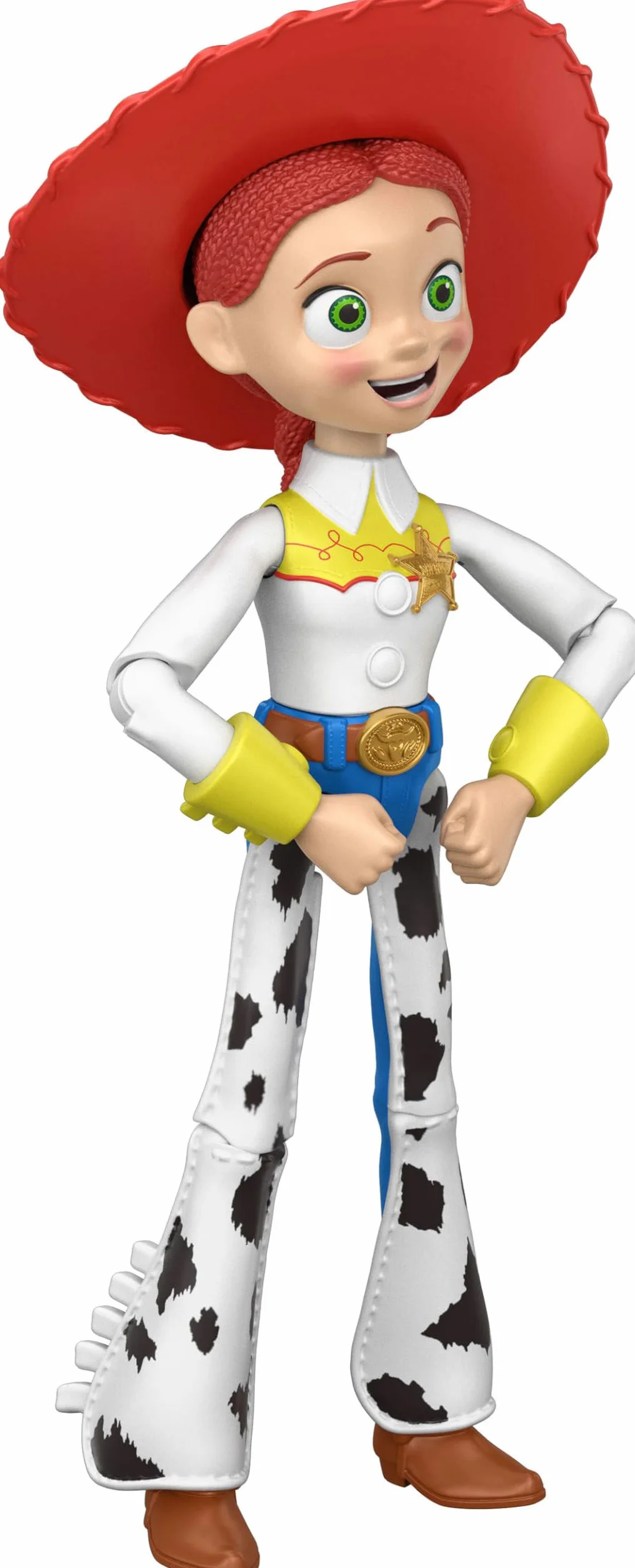Mattel Disney Pixar Toy Story 5 „Tańcząca” kowbojka Jessie Figurka z funkcją (ok. 30 cm), 12 punktów ruchu, filmowy wygląd, zabawka dla dzieci 3+, JKV40