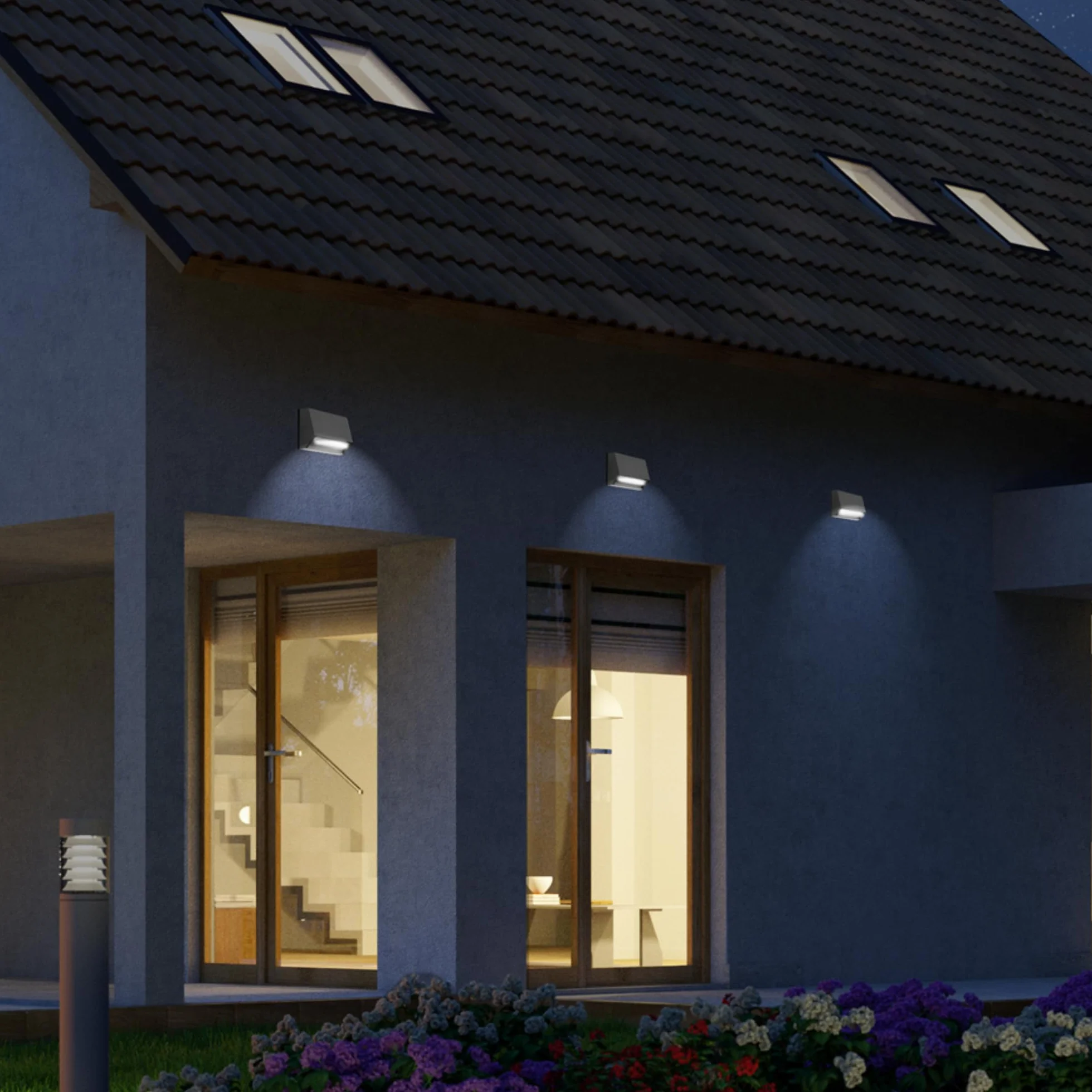 ADVITI ENYE LED Oprawa Elewacyjna IP65 4000K (3)