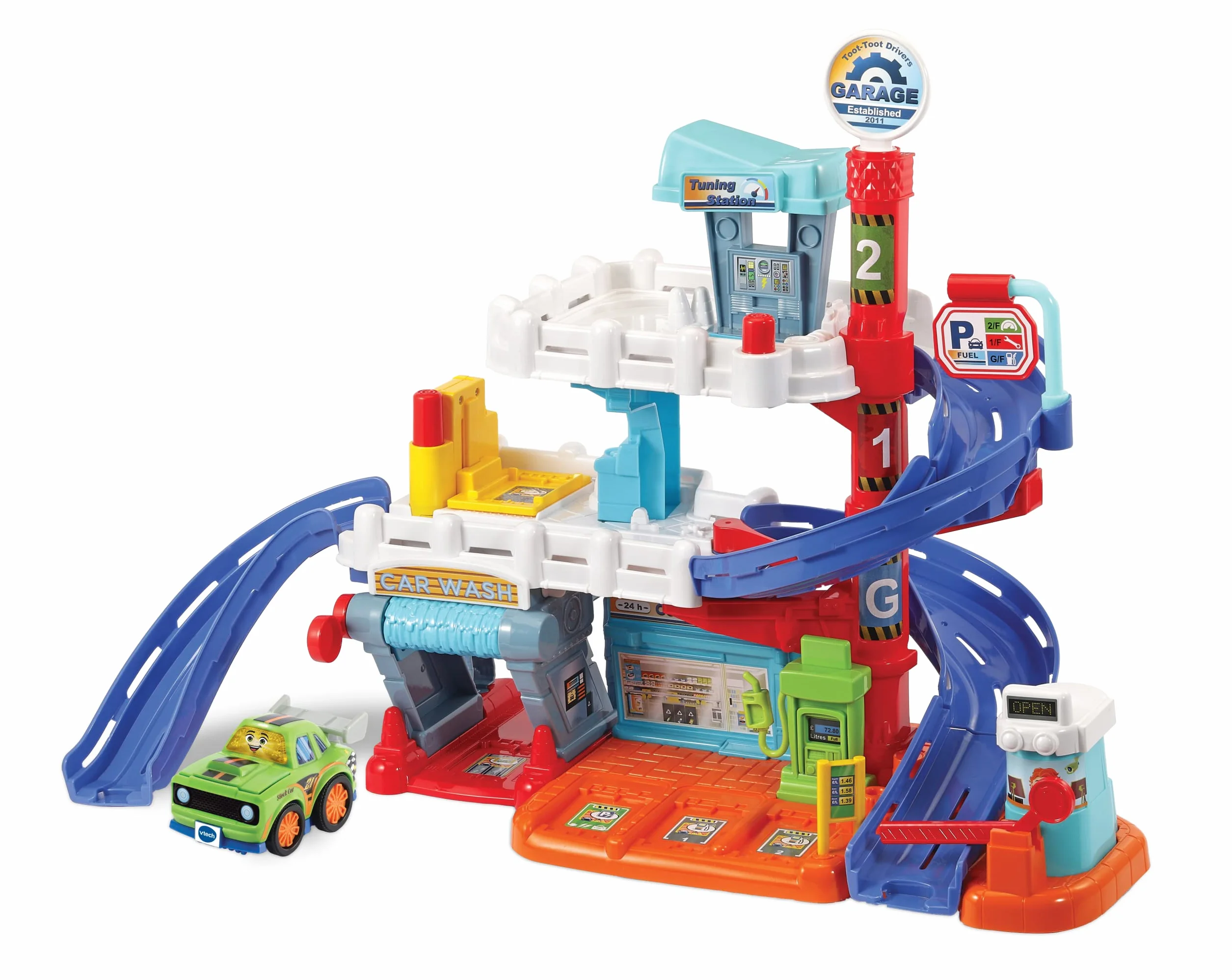VTech 556603 Sterowniki Toot Fix & Fuel Garaż Wielokolorowy
