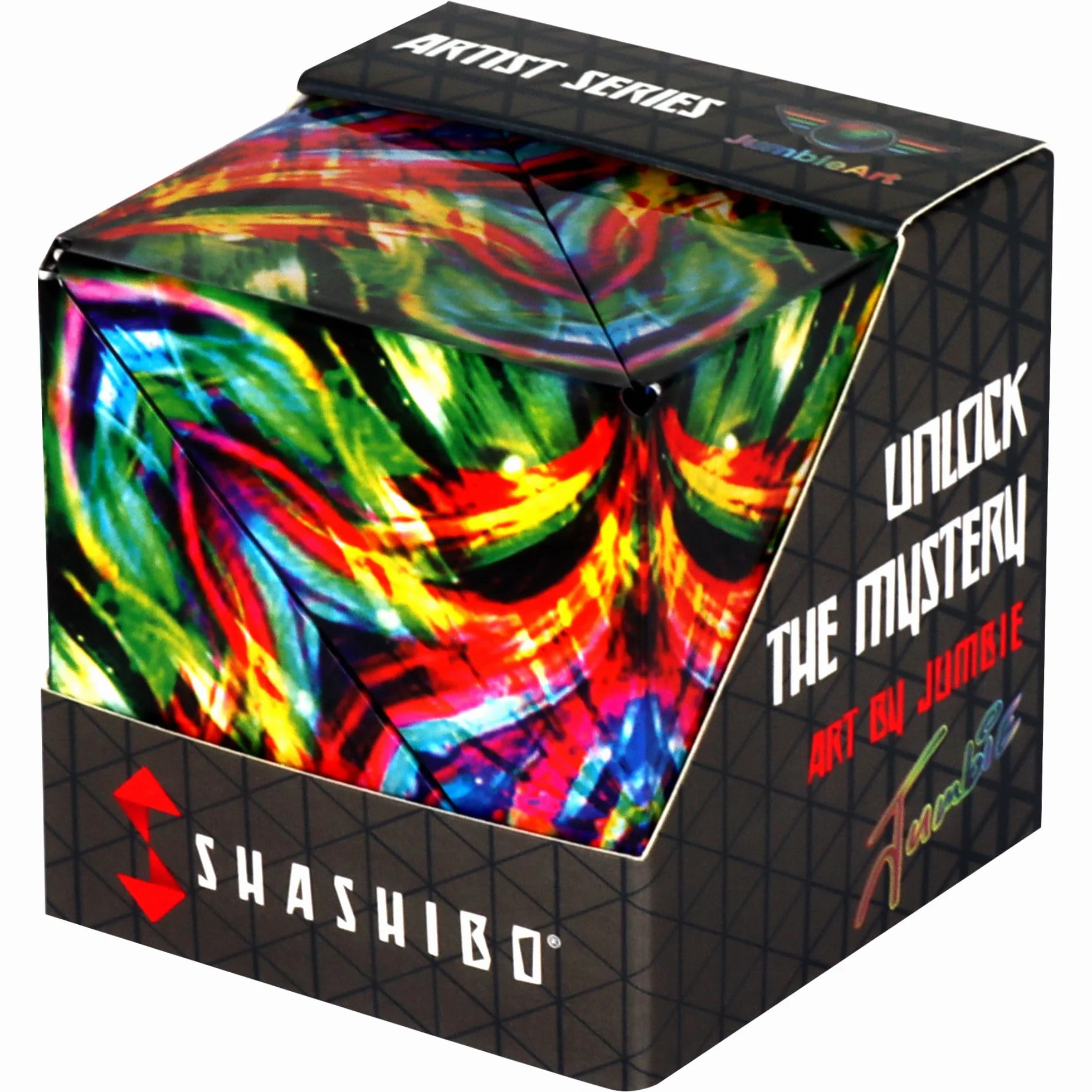SHASHIBO Shape Shifting Box - Magnetyczna Kostka Fidget z 36 Magnesami, Ponad 100 Kształtów (Cosmic)