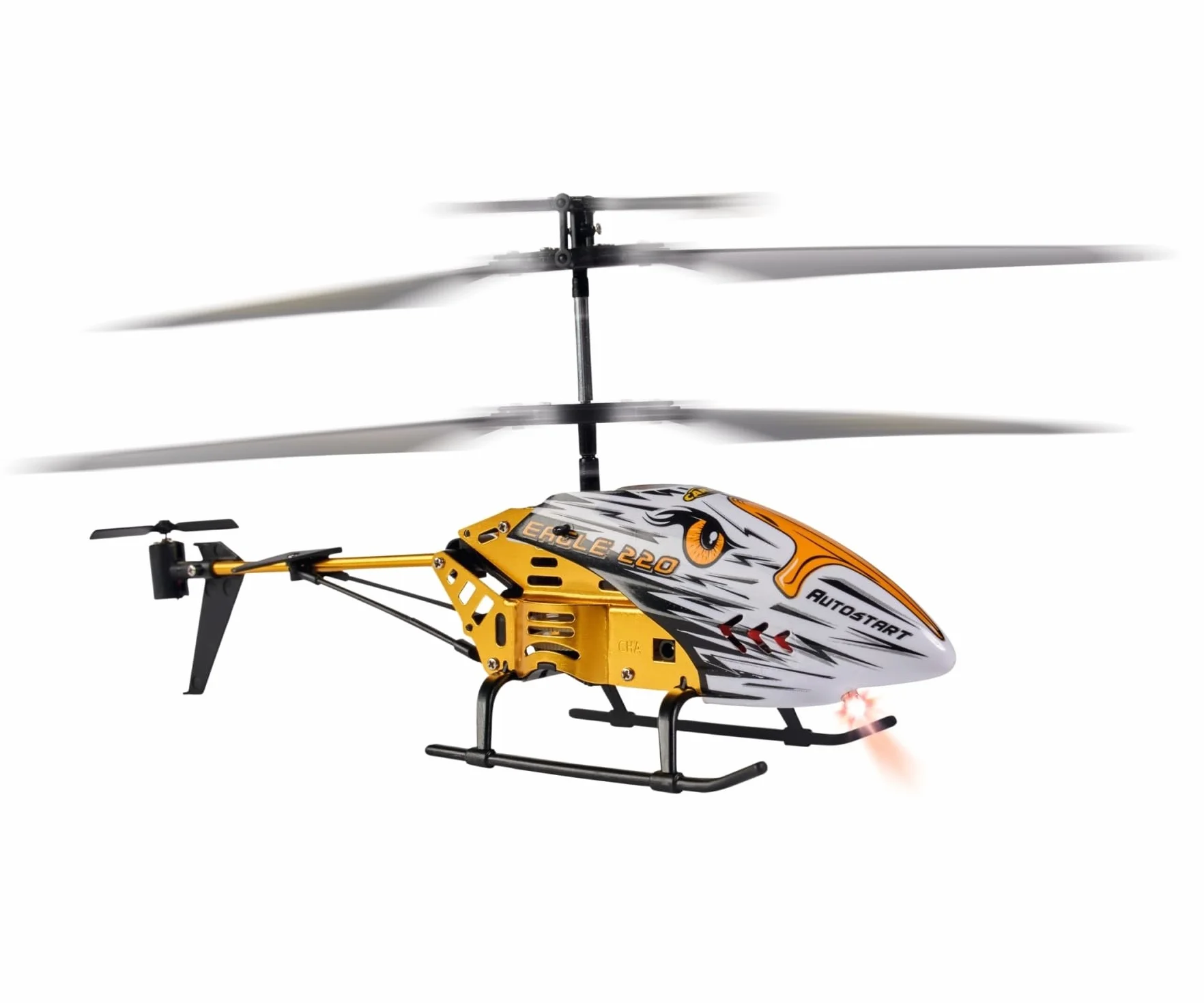 Carson Eagle 220 Autostart 2.4 GHz zdalnie sterowany helikopter RTF dla początkujących szary