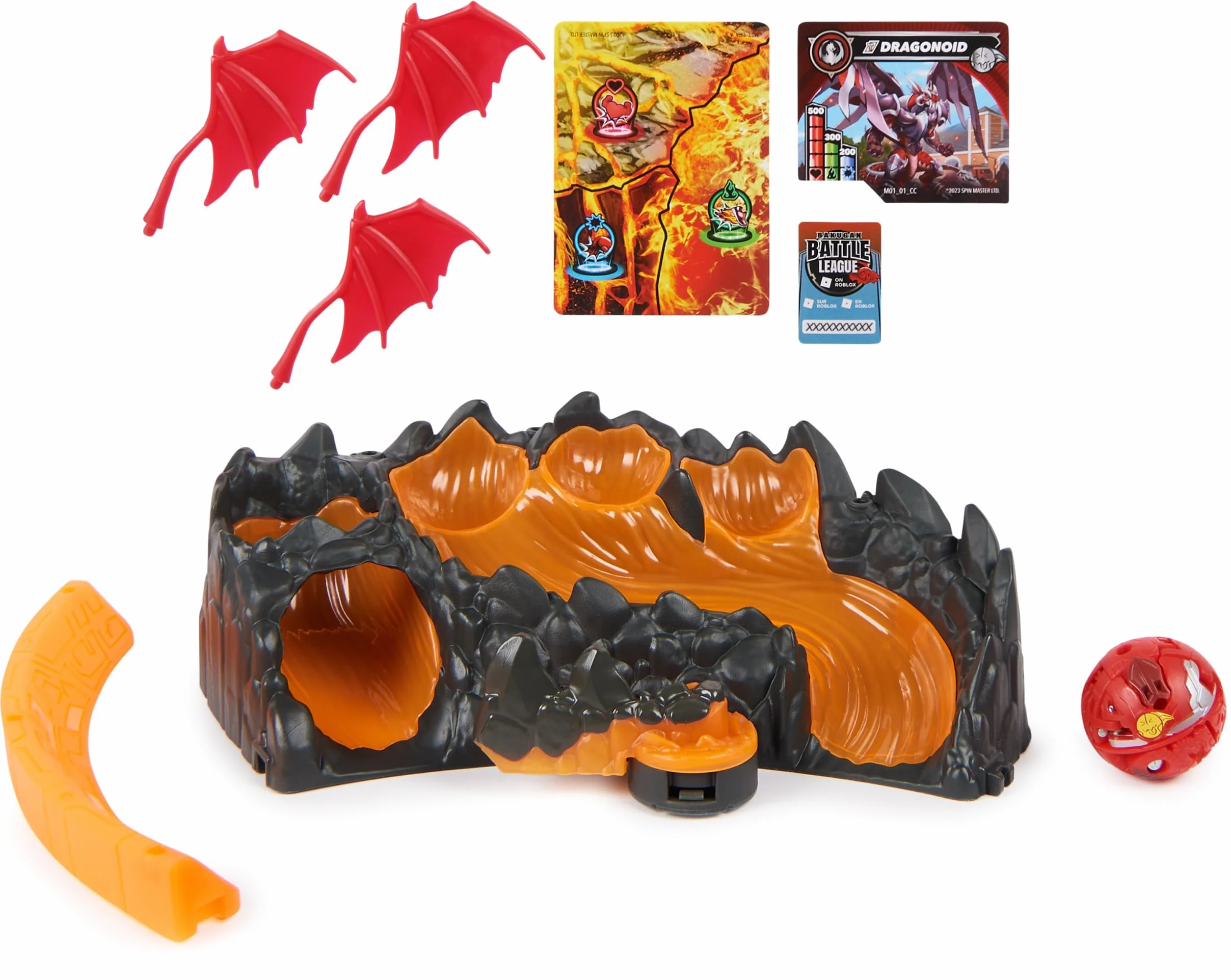 Bakugan 3 Zabawka Wielokolorowy 10 Elementów