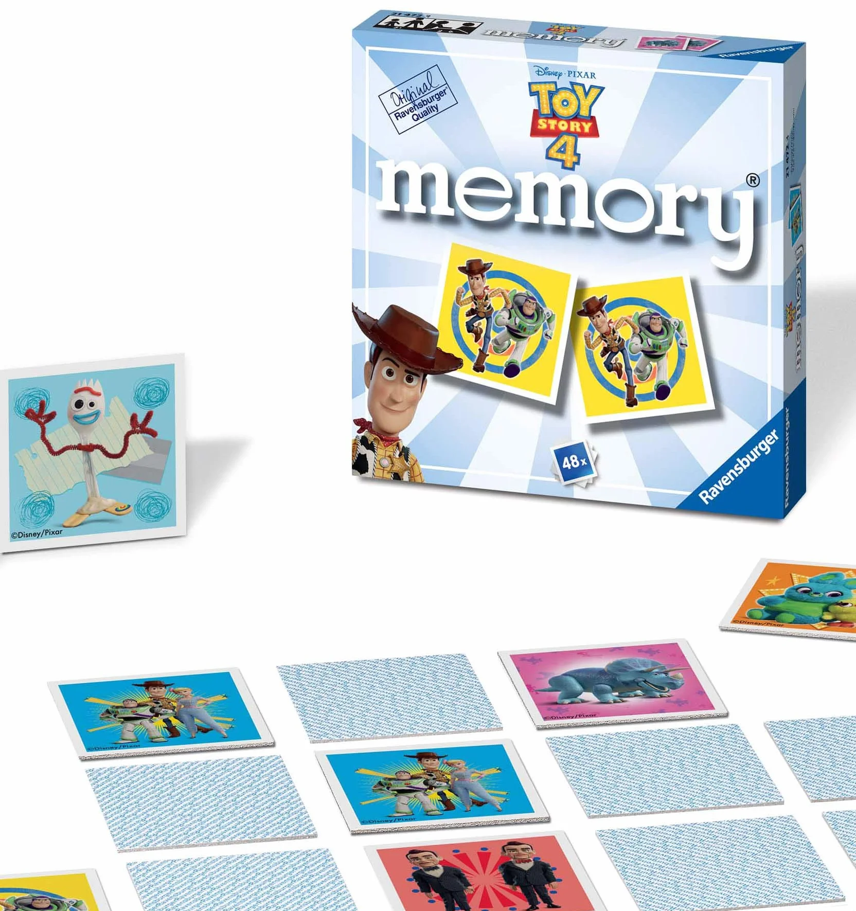 Ravensburger Disney Toy Story 4 mini zapamiętujące zapamiętywanie obrazu dla dzieci w wieku od 3 lat