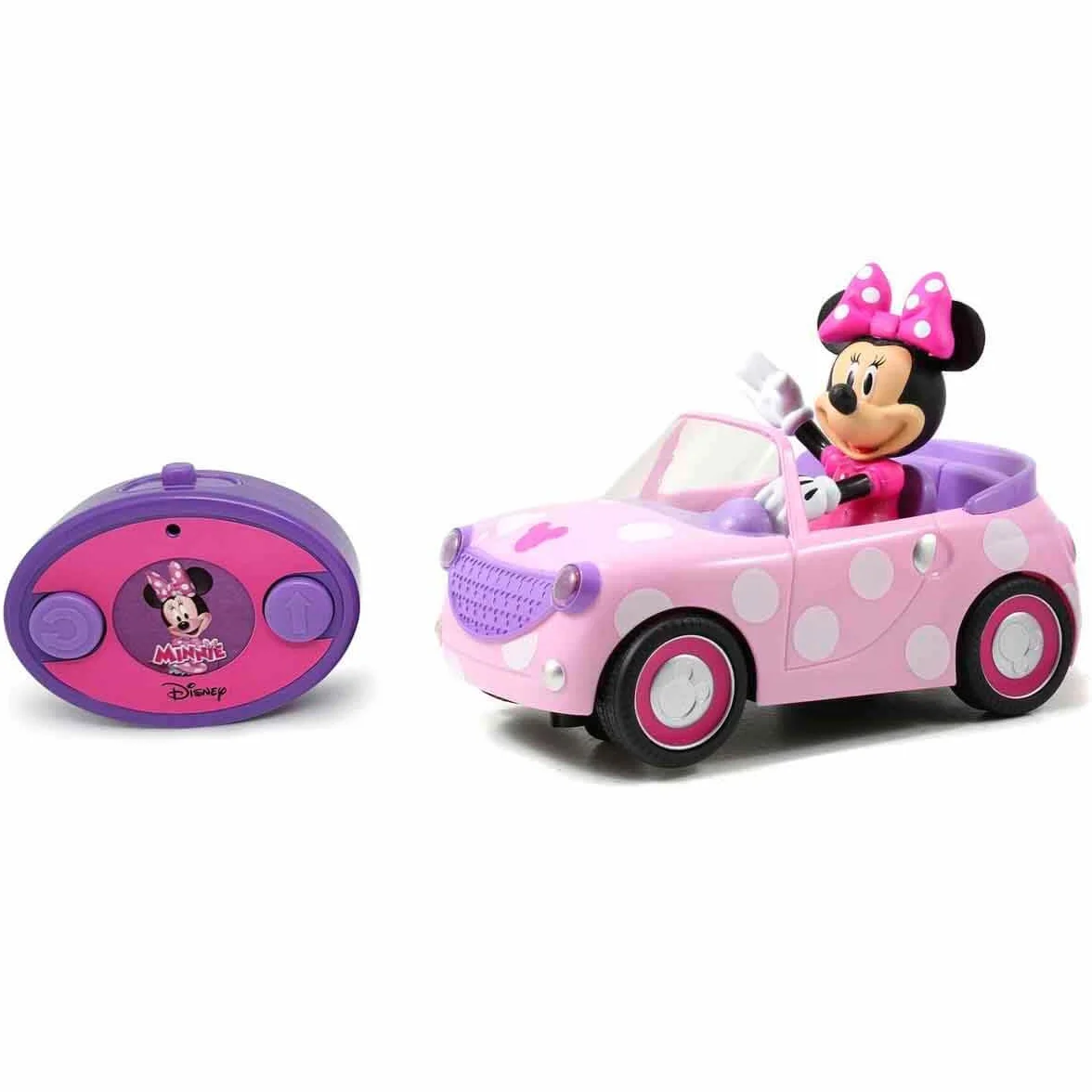 Jada Minnie Roadster pojazd radiowy, różowy, 19 cm