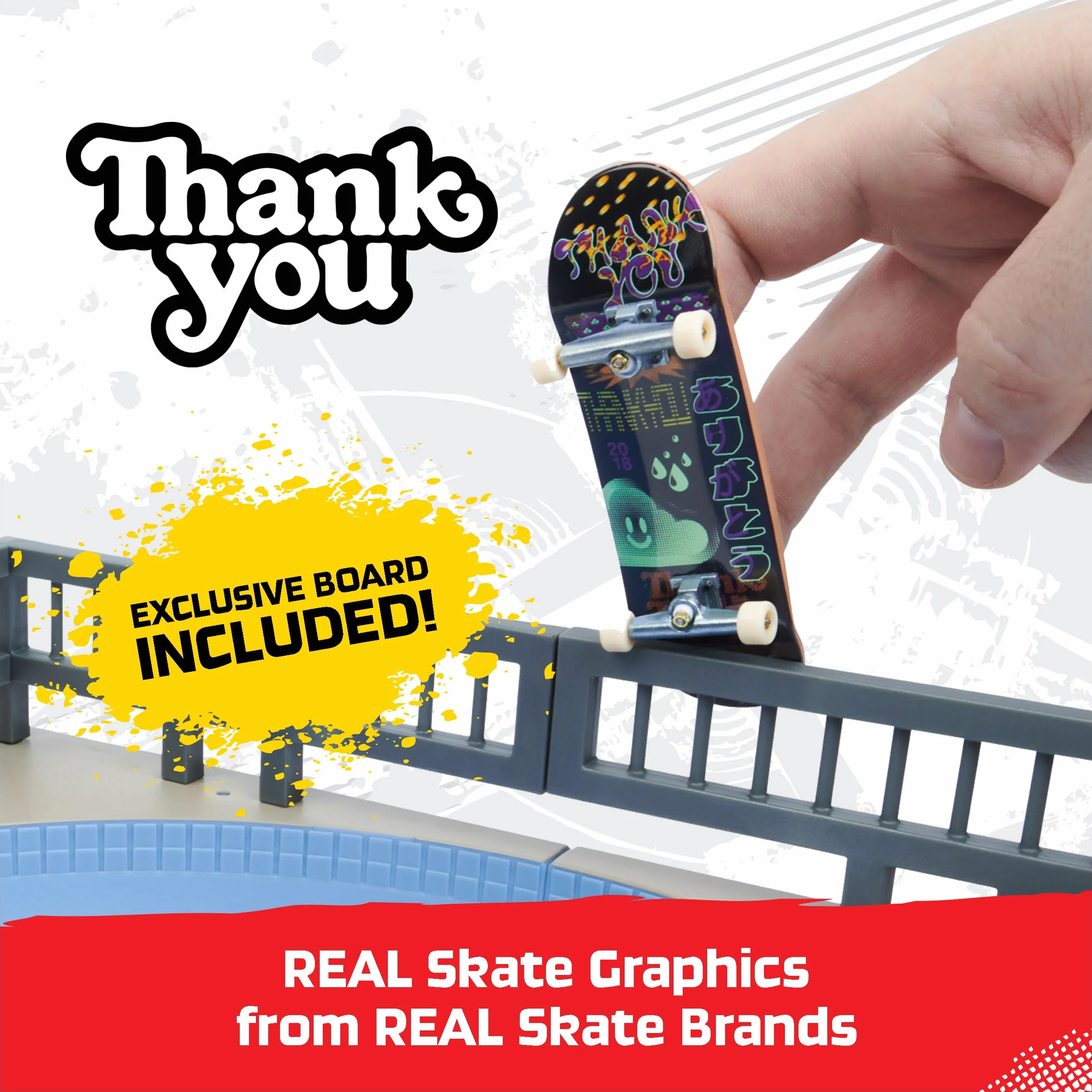Tech Deck 6066909 Skate Park, Wielokolorowy, Od 6 Lat
