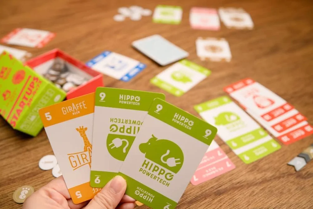 Oink Games 'Startups Strategy Game For Adults & Children • Become A Startup Investor • Best For Family Board Games Night • 10 Year Olds +