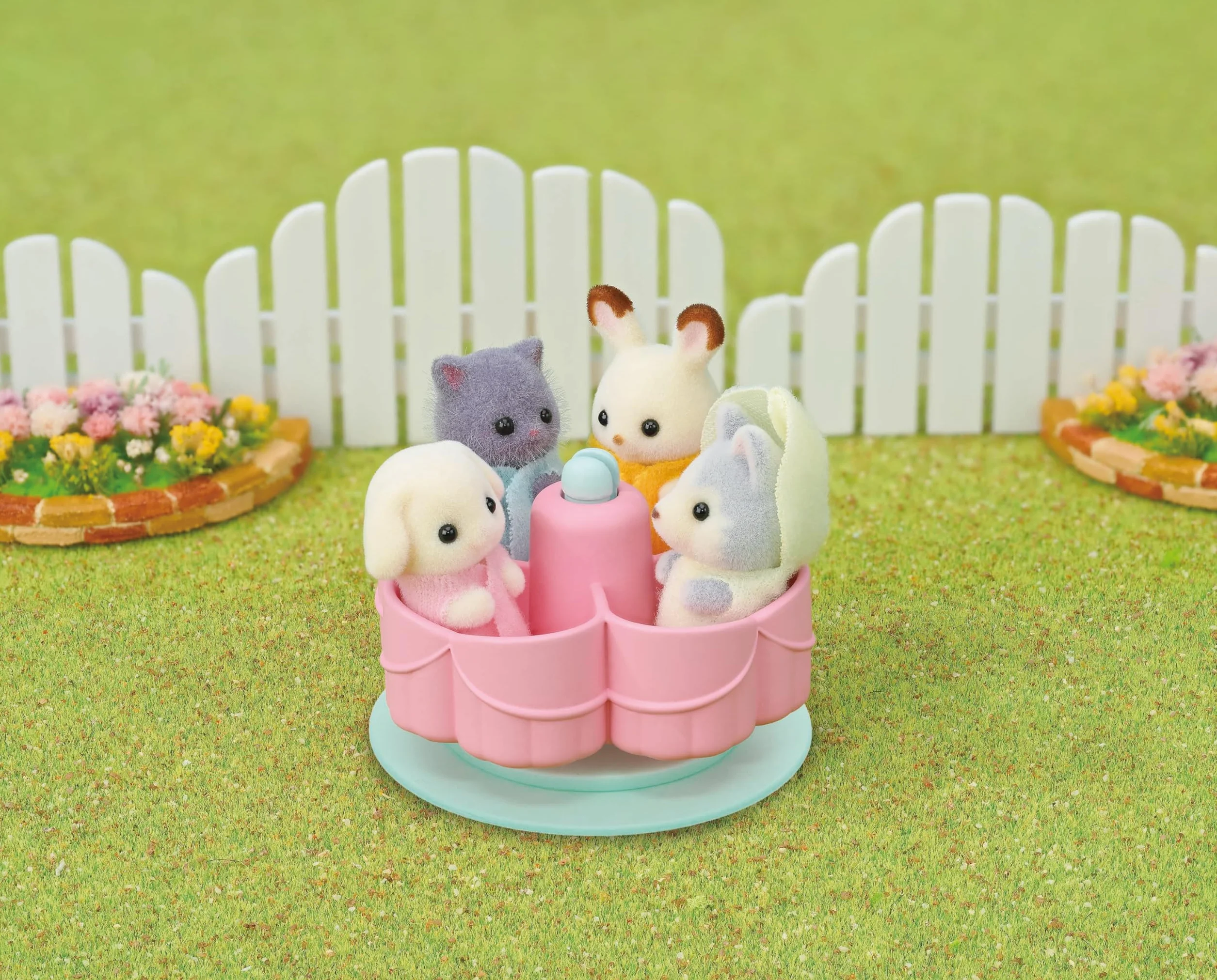 Sylvanian Families - 5744 Kolorowy Autobus - Zestaw do zabawy