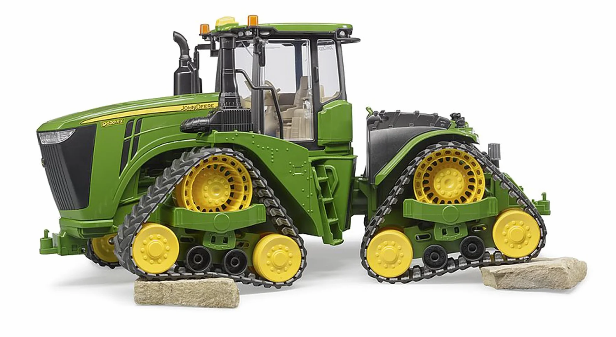 bruder 04055 - John Deere 9620X z podwoziem gąsienicowym - 1:16 Farma, rolnictwo, prace polowe, ciągnik, buldog, pojazd gąsienicowy