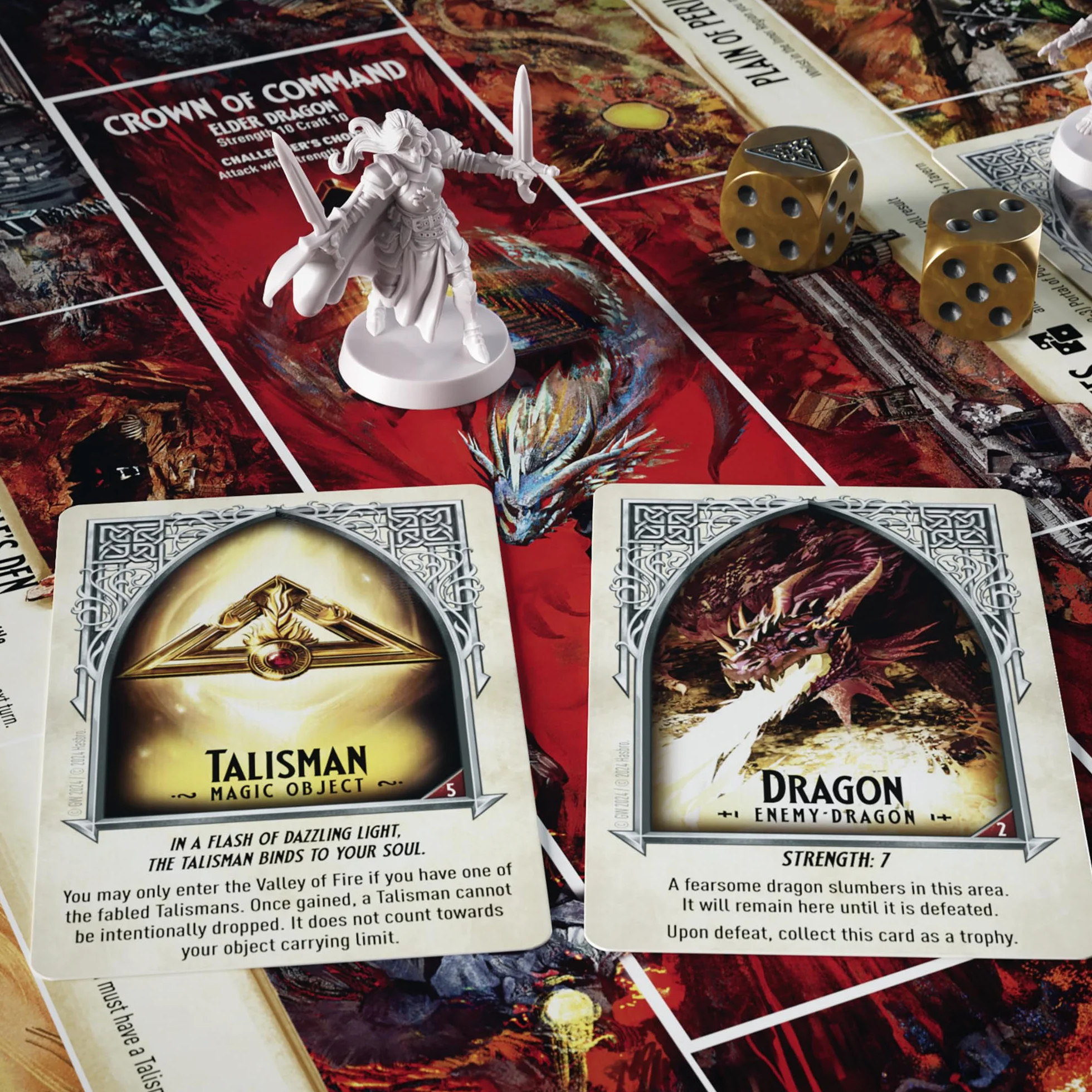 Avalon Hill Talisman: The Magical Quest Board Game, 5. edycja | Fantasy Tabletop Adventure Games | Od 12 lat i więcej | 2 do 6 graczy | Gry strategiczne RPG
