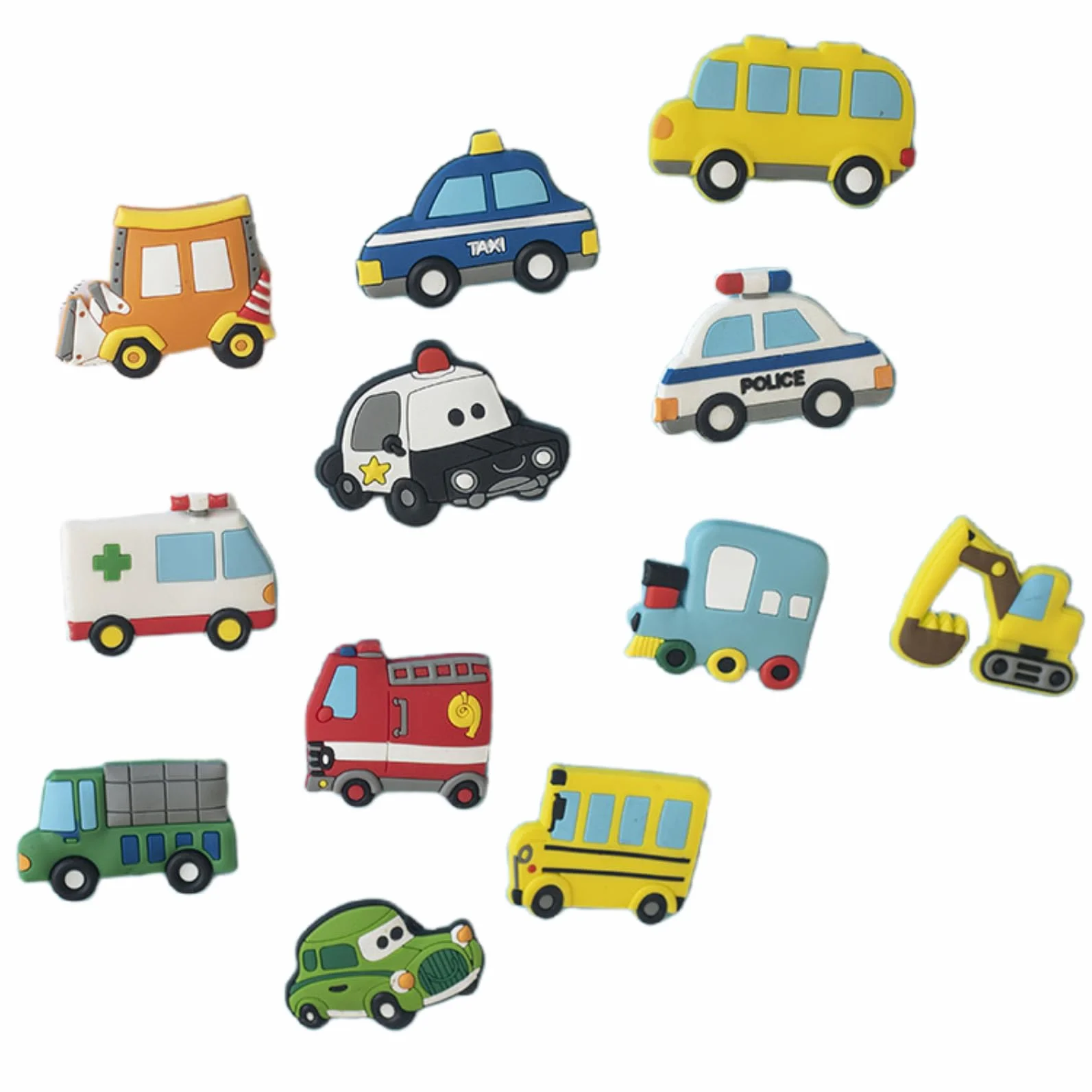 Magnesy Dla Dzieci 12 Sztuk Miękkiego Kleju Magnesy Na Lodówkę Wózek Widłowy Tablica Tablica Naklejki Dla Dzieci Do Wczesnej Edukacji