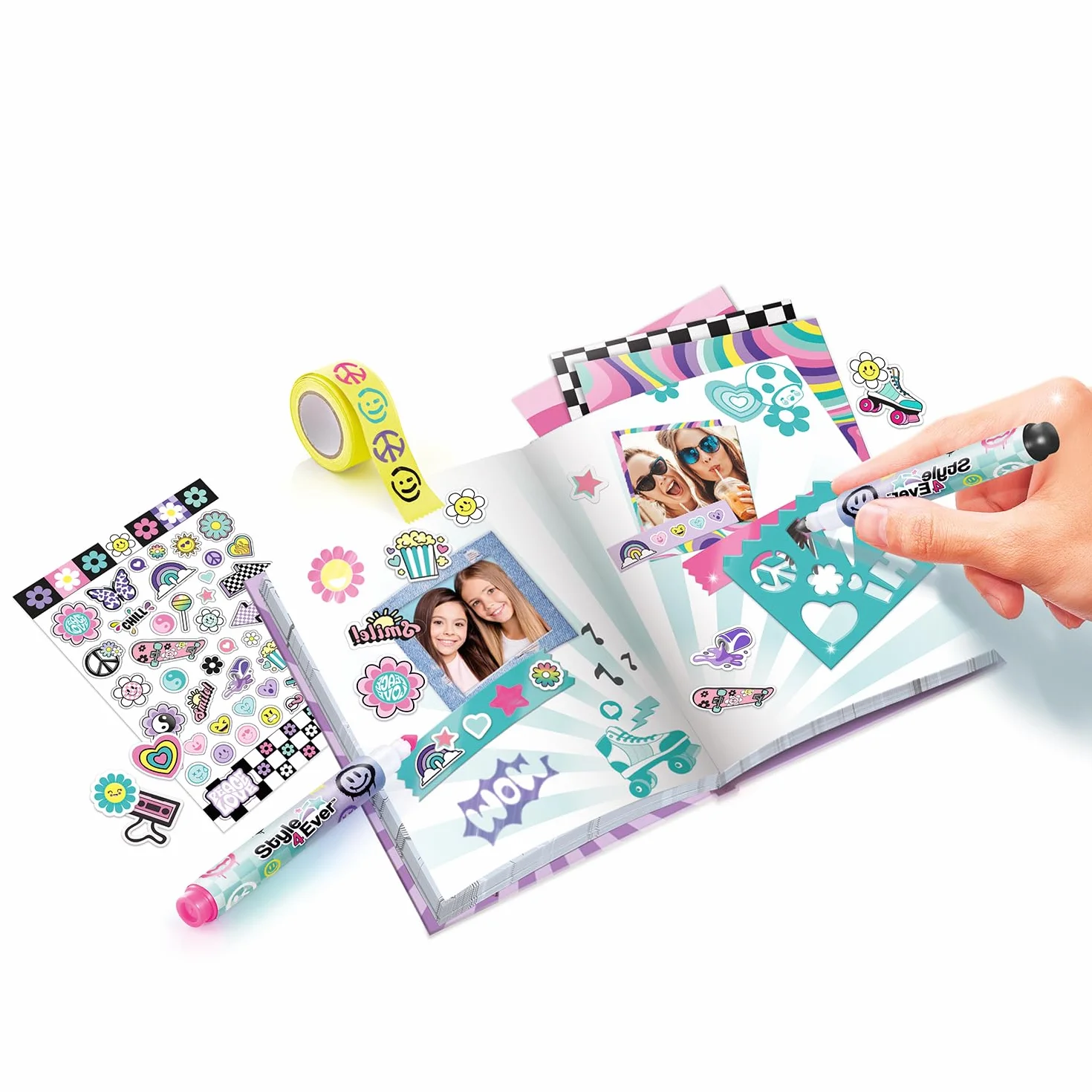 Canal Toys Styl do scrapbookingu Ever-Pretty Secret Notebook-OFG 298, Fioletowy
