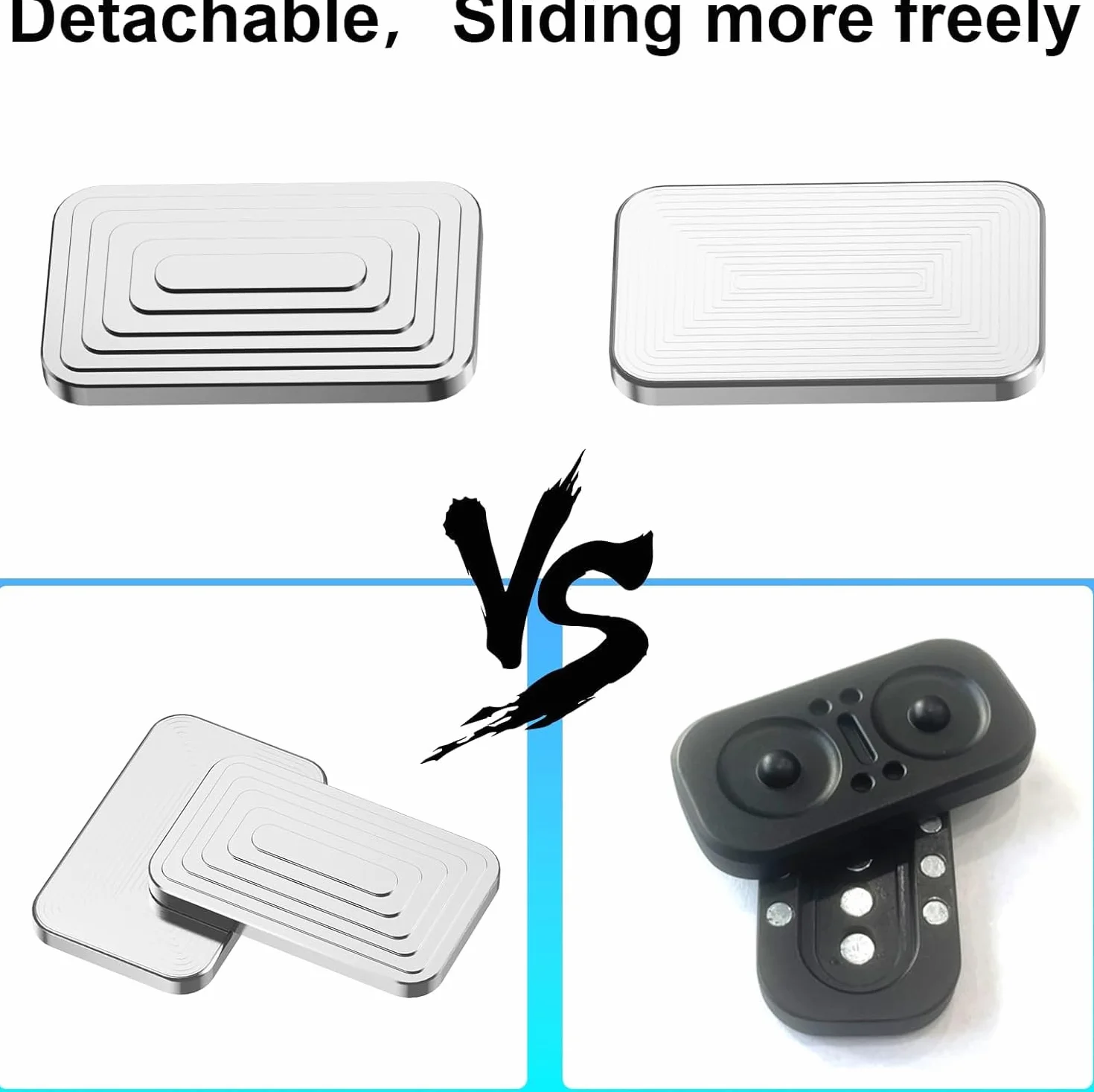 OBEST Fidget Slider zabawka, EDC Push Card Slider dla dzieci i dorosłych, redukuje stres lękowy, autyzm ADHD