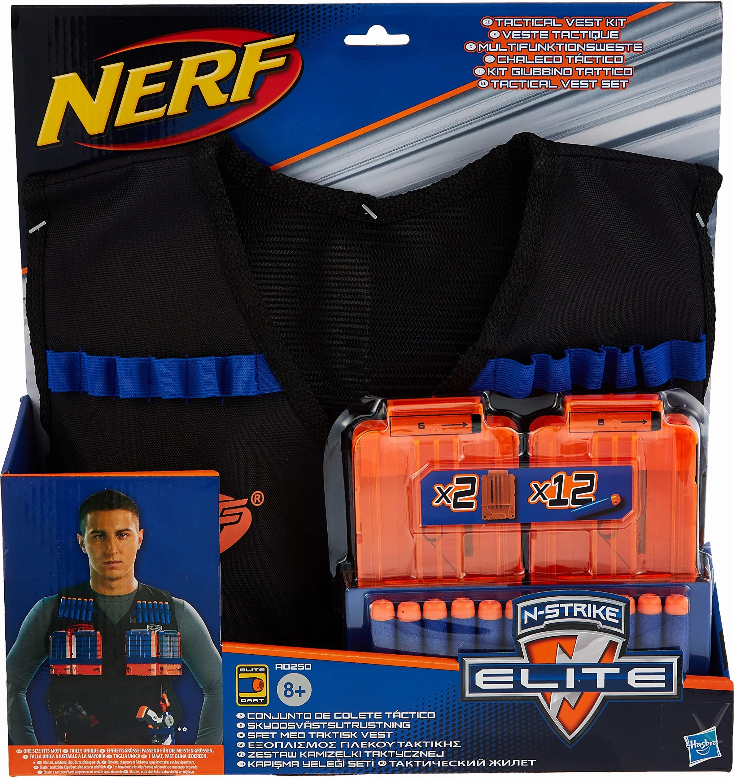Hasbro Nerf A0250148 - N-Strike Elite Battle Weste, Nerf akcesoria