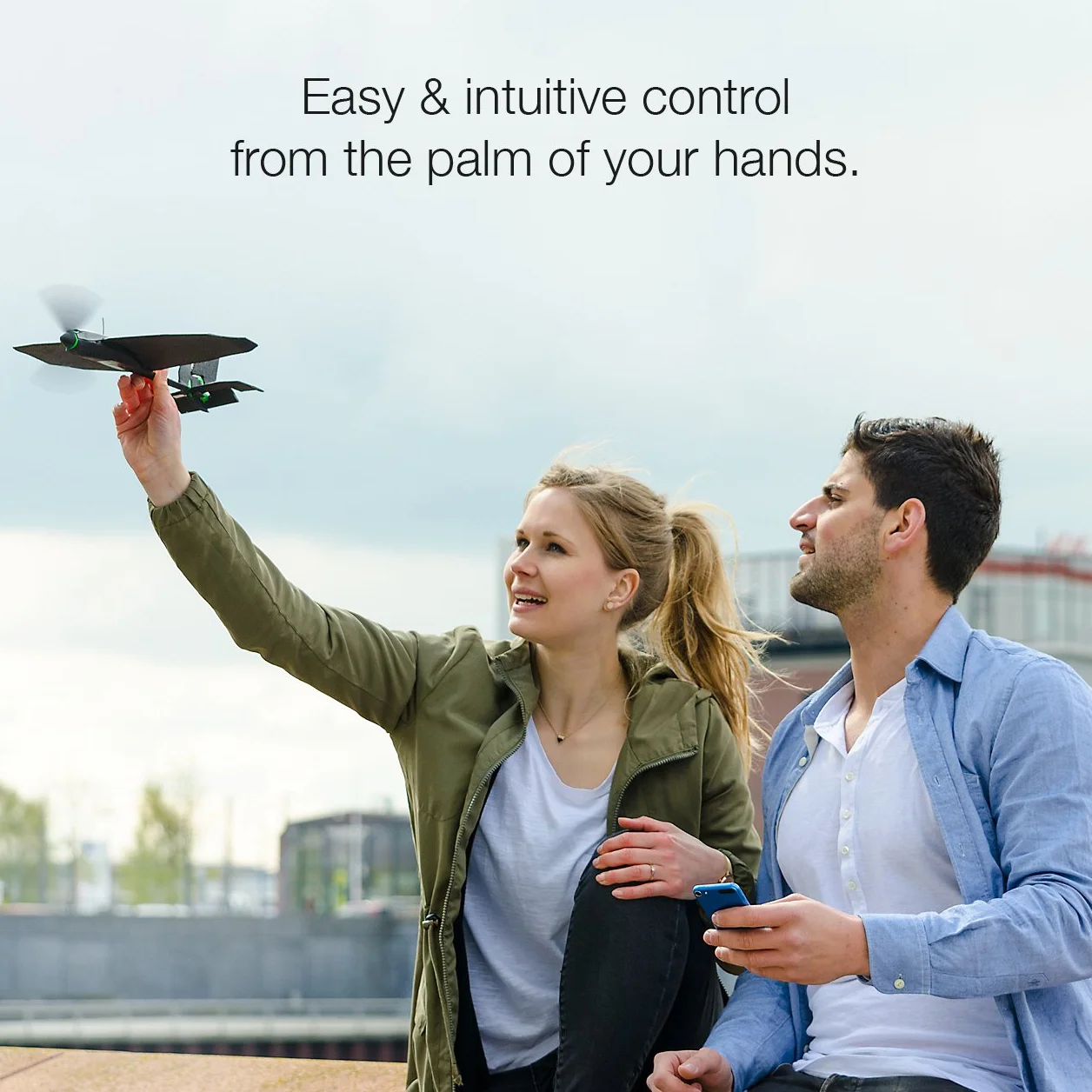 SmartPlane Pro: samolot kaskaderski sterowany za pomocą aplikacji na smartfon, zdalnie sterowany dron do systemów iOS i Android