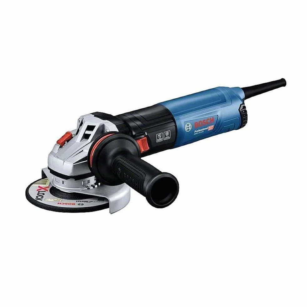 Bosch Professional: szlifierka kątowa GWS 14-125 (1400 W, Ø tarcz 125 mm, prędkość obrotowa bez obciążenia 11.500 min-1)