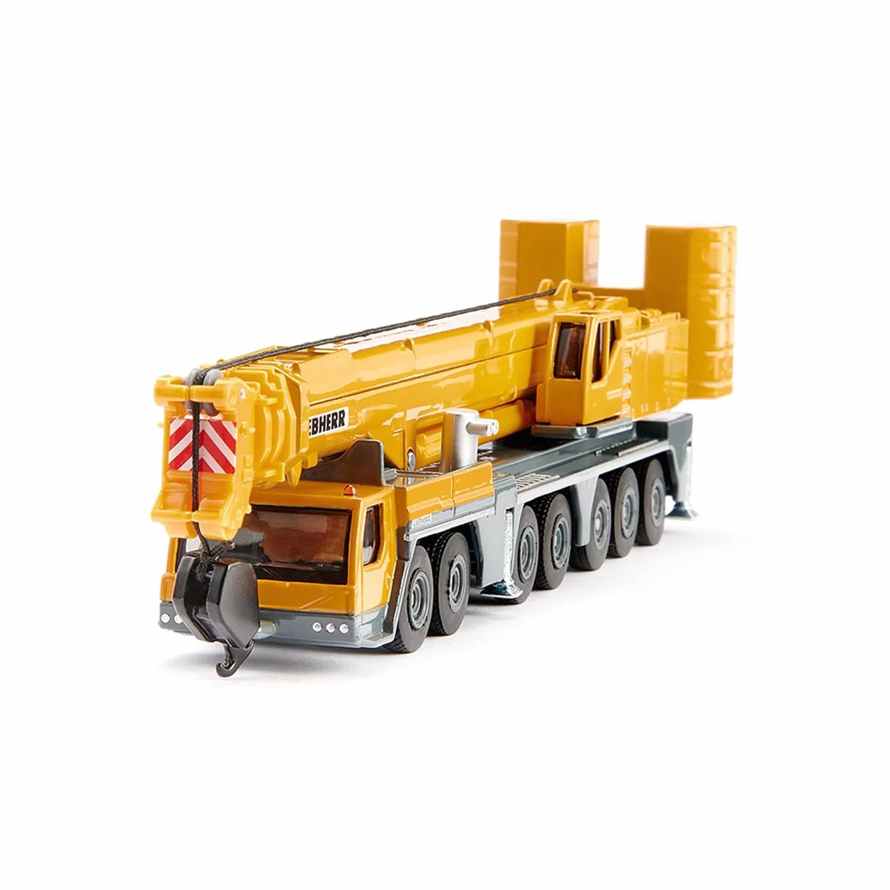 Siku 1886, Żuraw Liebherr, 1:87, Metal,Tworzywo sztuczne, Żółty, Ruchome części