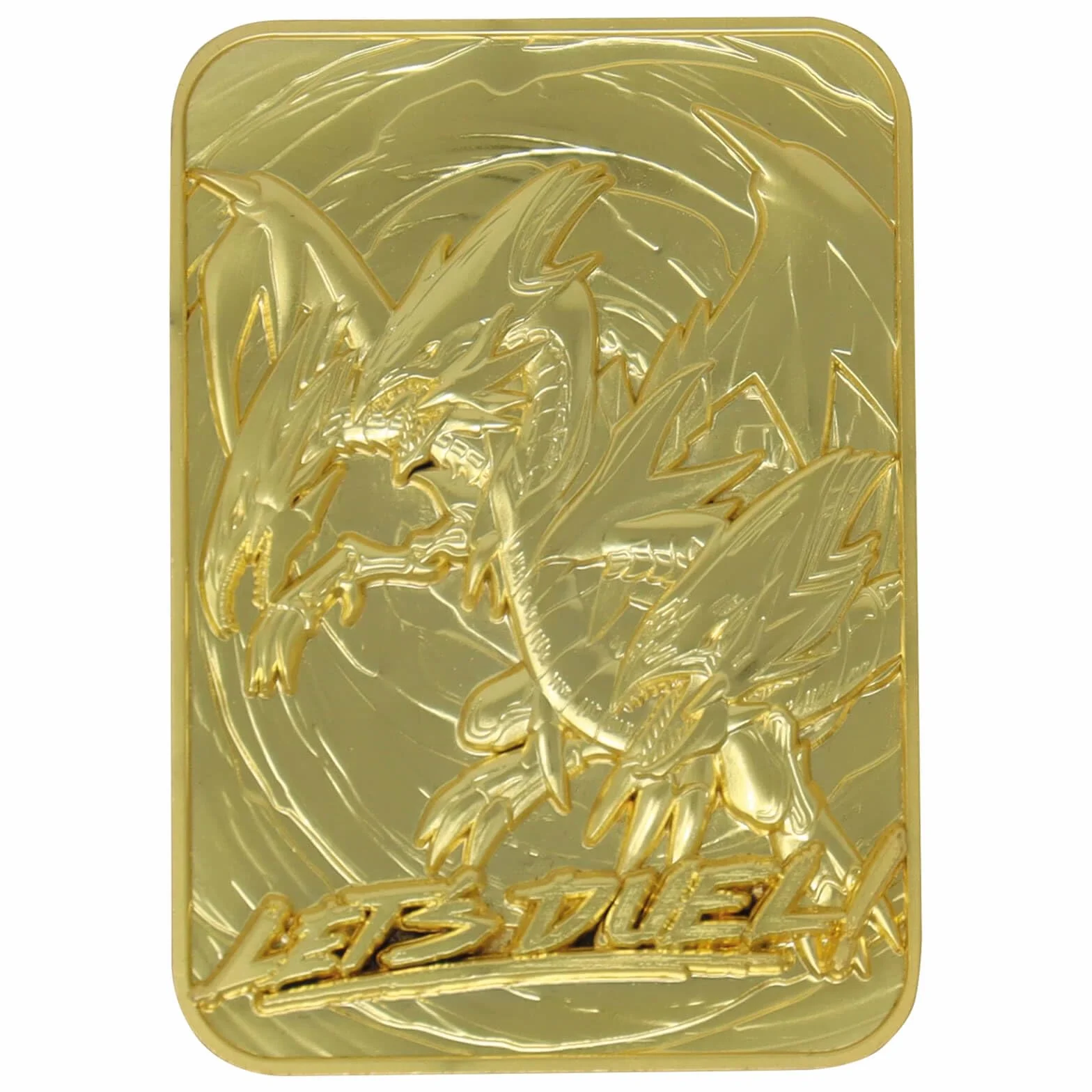 Yu-Gi-Oh! YGO30G limitowana edycja 24-karatowe pozłacane kolekcjonerskie Niebieskie Oczy Ultimate Dragon, czarny