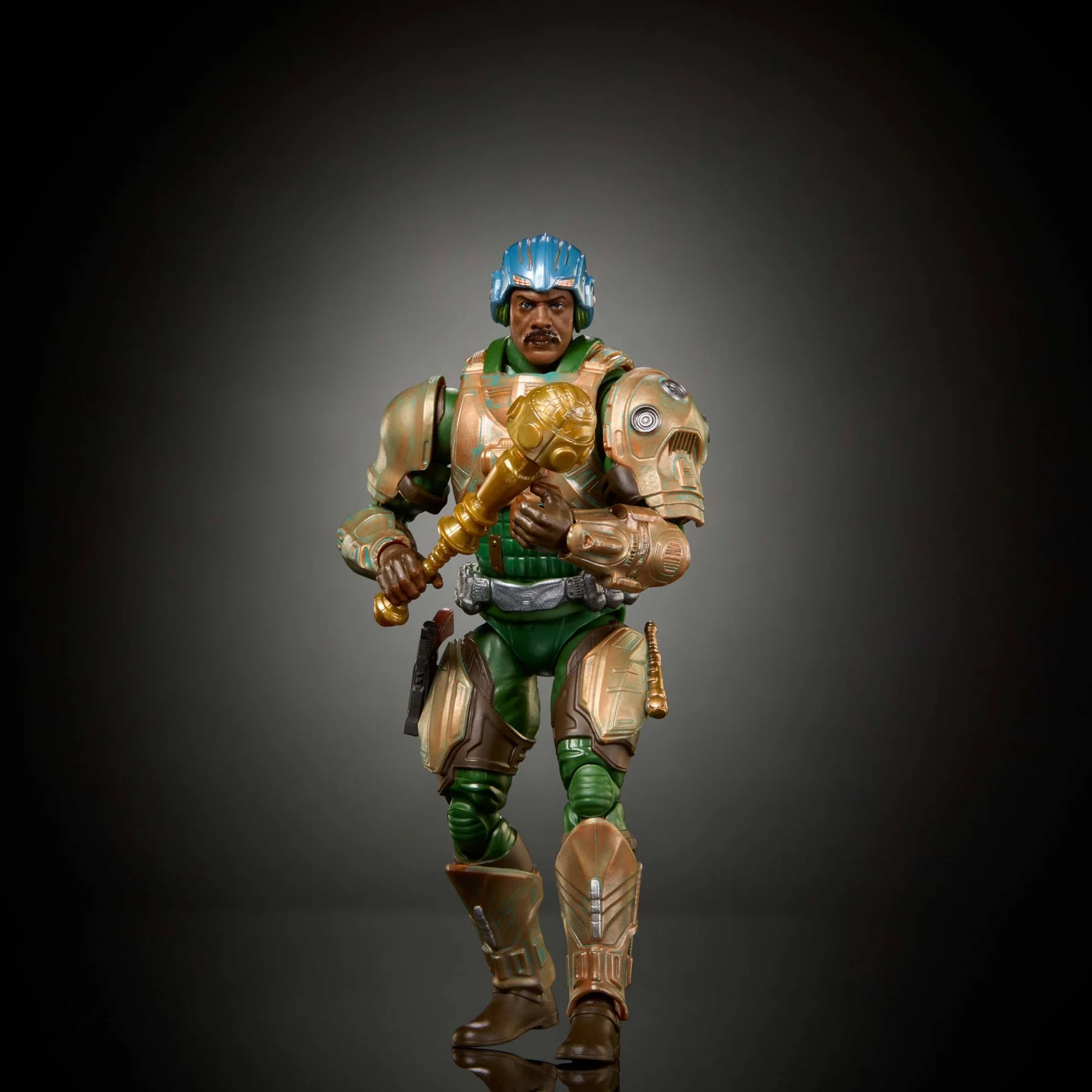 Masters of the Universe Chronicles Władcy Wszechświata Film 2026 Man At Arms Zbrojny Rycerz Wojownik Figurka kolekcjonerska w skali 1:12 i akcesorium Zabawka filmowa 6+, JKJ25