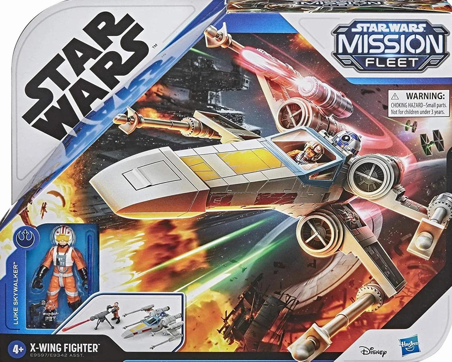 Star Wars Mission Fleet Stellar Class Luke Skywalker X-wing Fighter Figurka i Pojazd