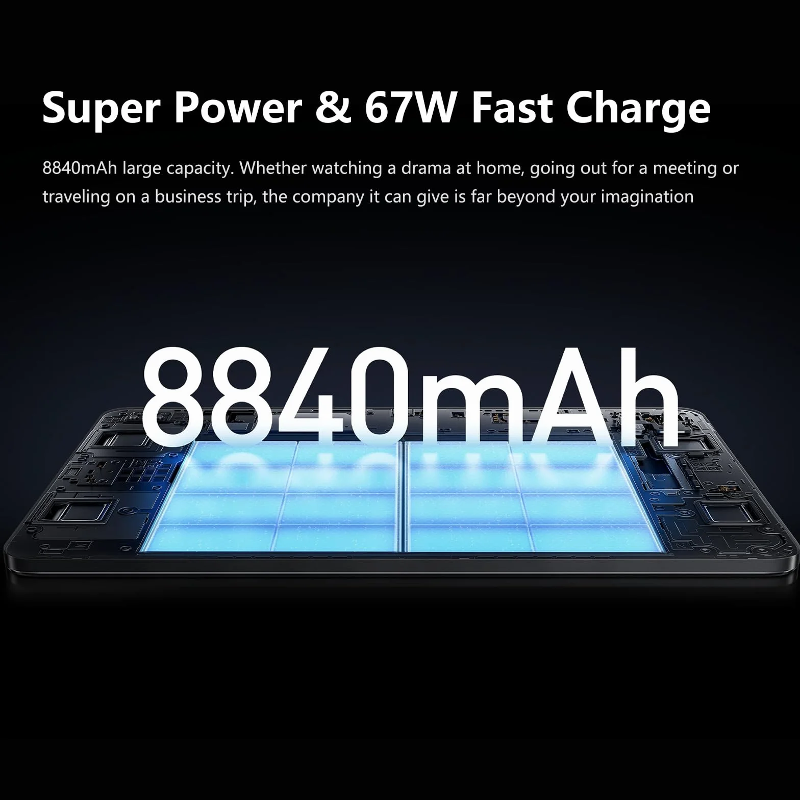 Xiaomi Pad 6 128 GB 27,9 cm (11") Qualcomm Snapdragon 6 GB Wi-Fi 6 (802.11ax) Android 13 Niebieski