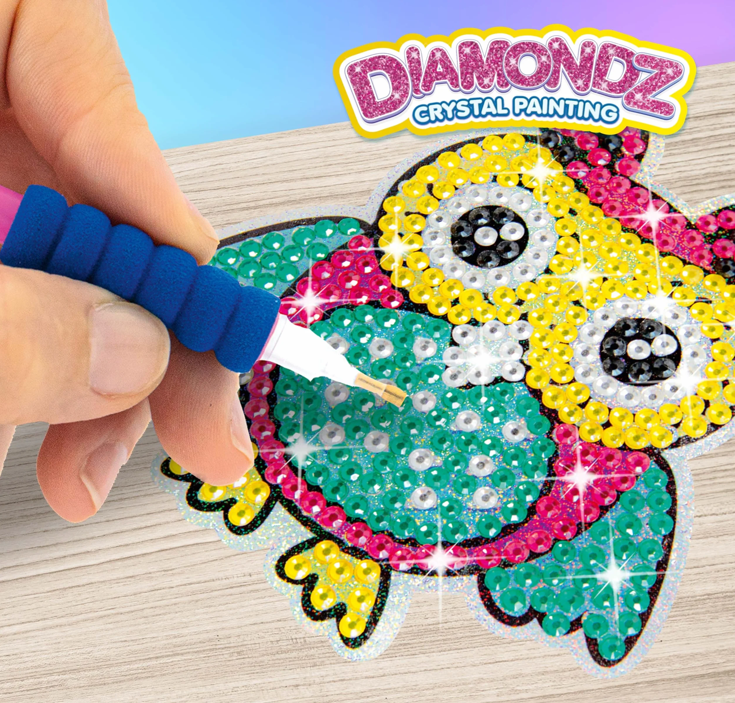CRAZE Diamondz Mega zestaw naklejek do malowania diamentowego 12 szablonów