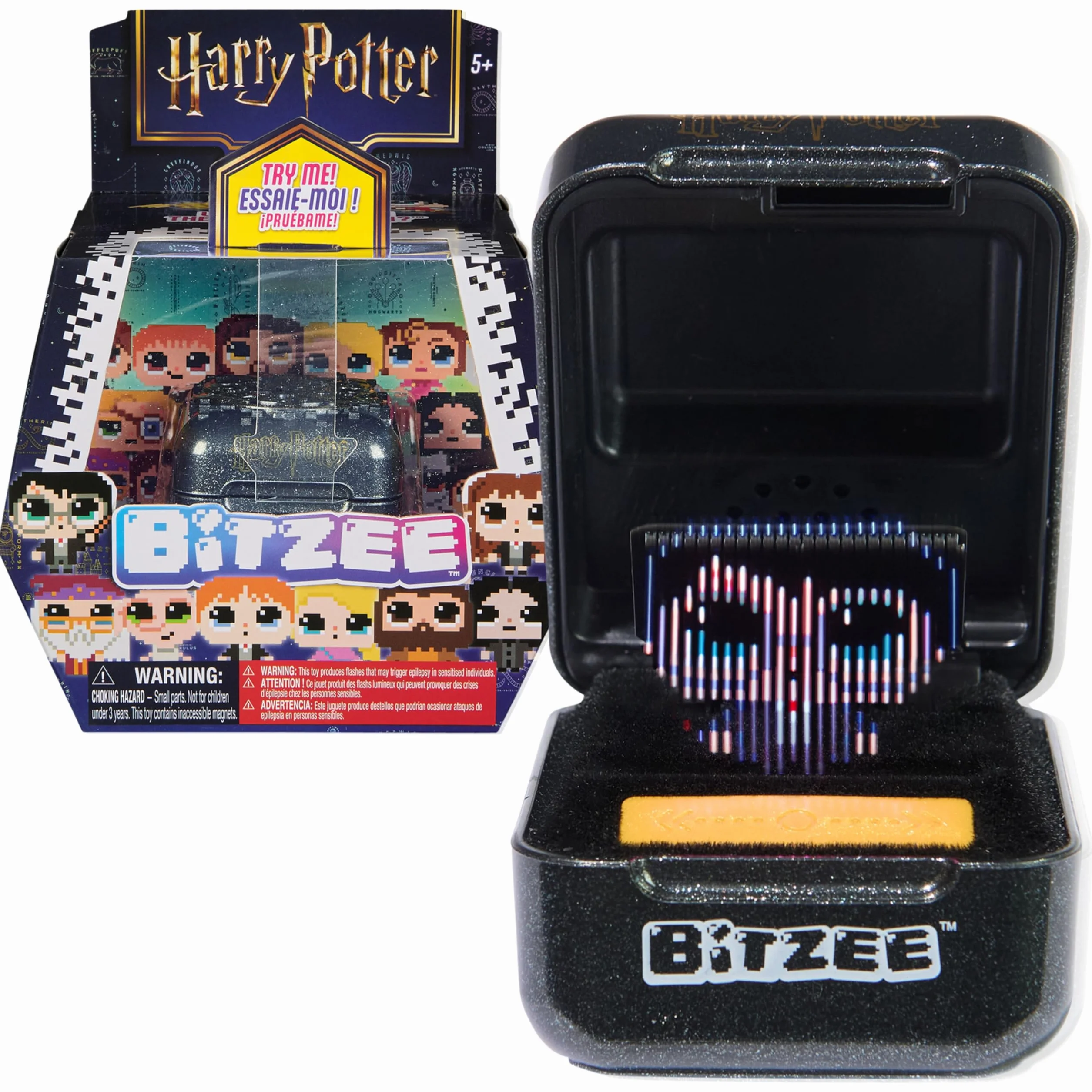 Wizarding World Bitzee Harry Potter interaktywna zabawka 20 wirtualnych postaci reagujących na ruch