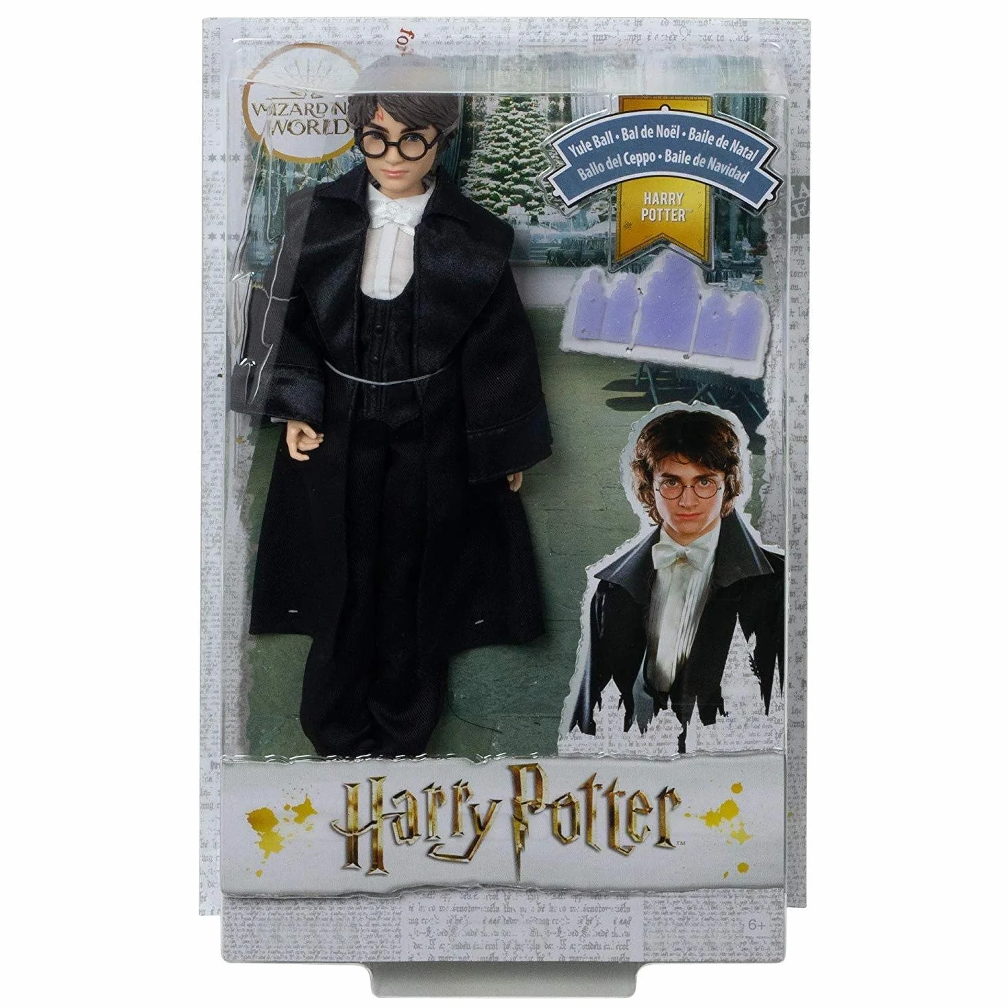 Mattel Gmbh Harry Potter Figurka Harry, Wielokolorowy, 1 Sztuka, GFG13
