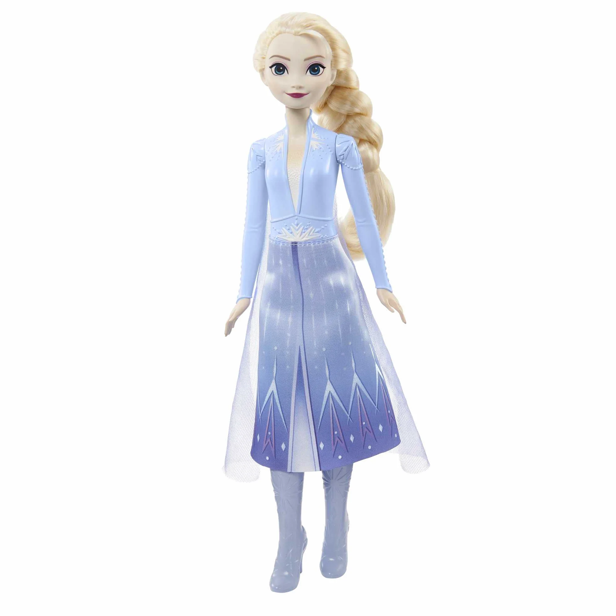 Mattel Disney Frozen Kraina Lodu Elsa Lalka w ubranku, inspirowana filmem Disneya „Kraina Lodu 2”, prezent dla dzieci HLW48