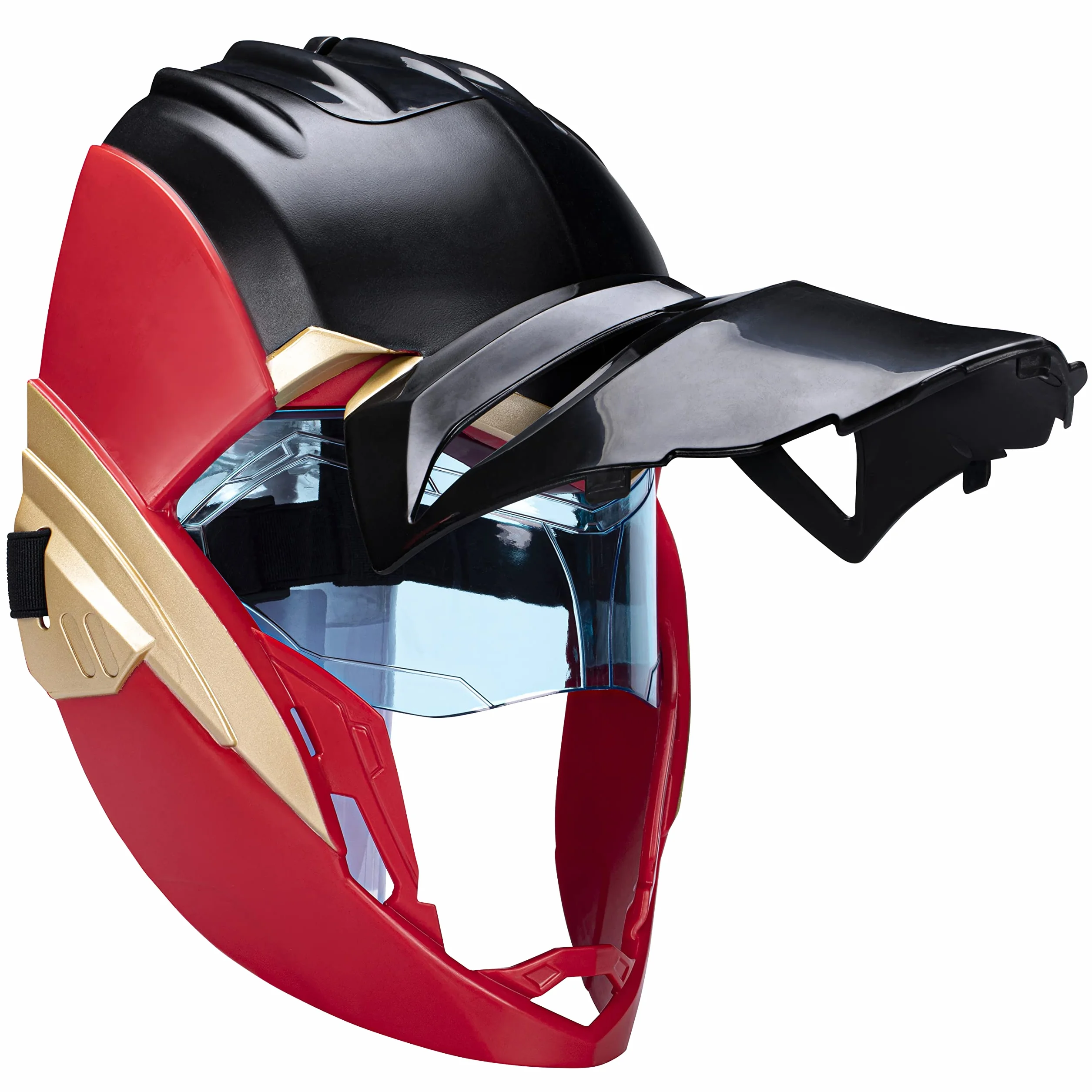 Marvel Hasbro Studios czarna pantera Wakanda Forever Ironheart Flip FX świecąca maska, zabawka do odgrywania ról dla dzieci w wieku 5 lat, F6097, wielokolorowa