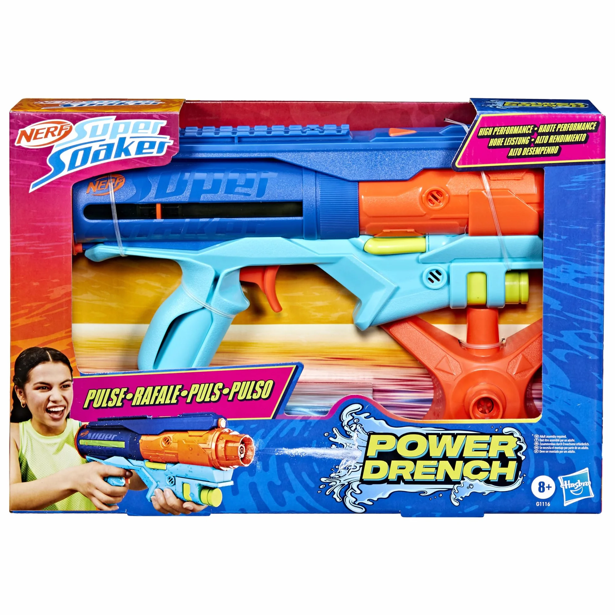 Nerf Super Soaker Power Drench Wyrzutnia wodna