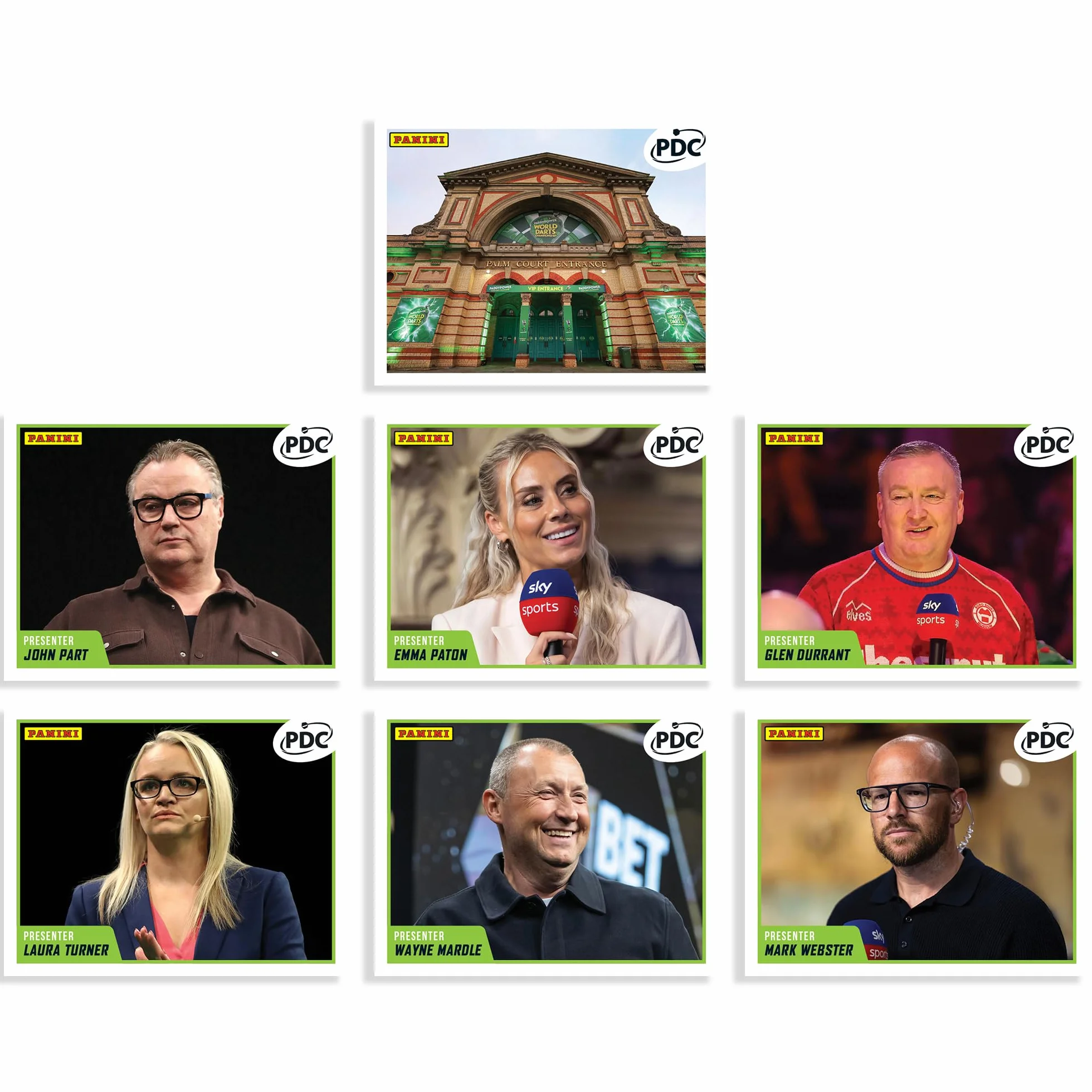 World Darts Championship Kolekcja naklejek puszka kieszonkowa
