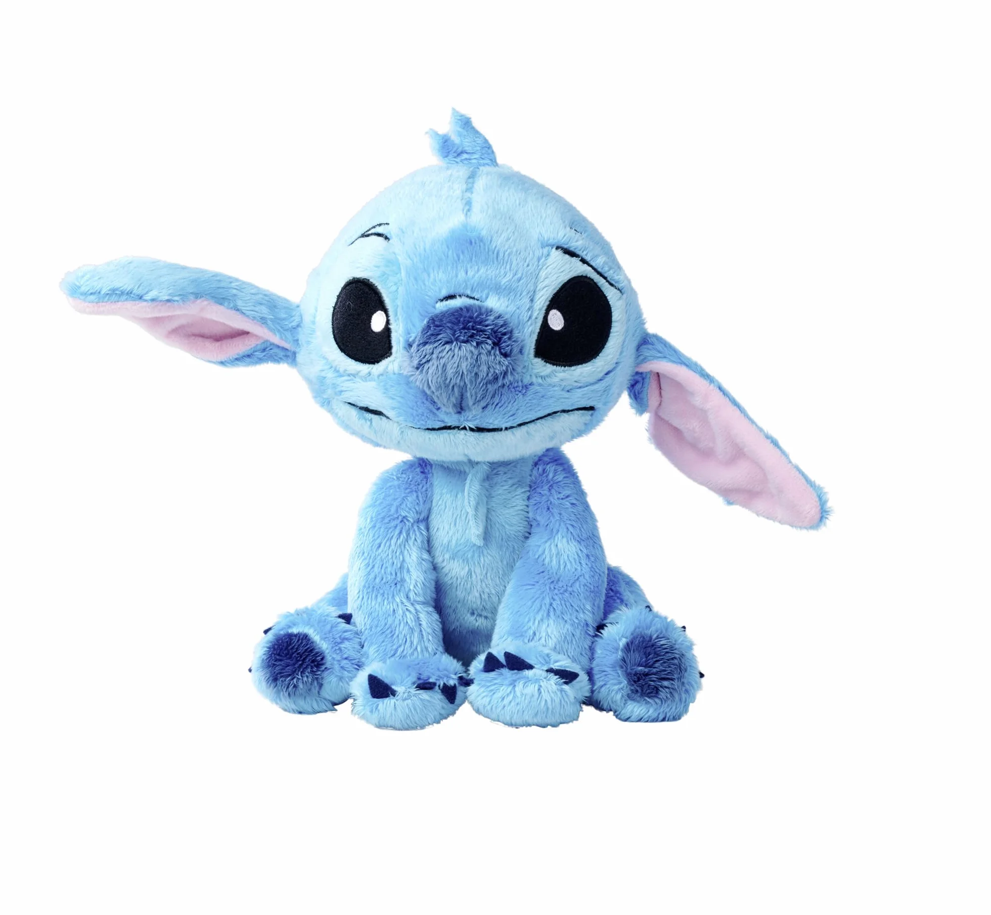 Simba 6315876953 Disney Stitch 25 cm Oficjalna licencjonowana Przytulanka, miękka postać z serii filmów animowanych Lilo i Stitch, odpowiednia dla niemowląt od pierwszych miesięcy życia