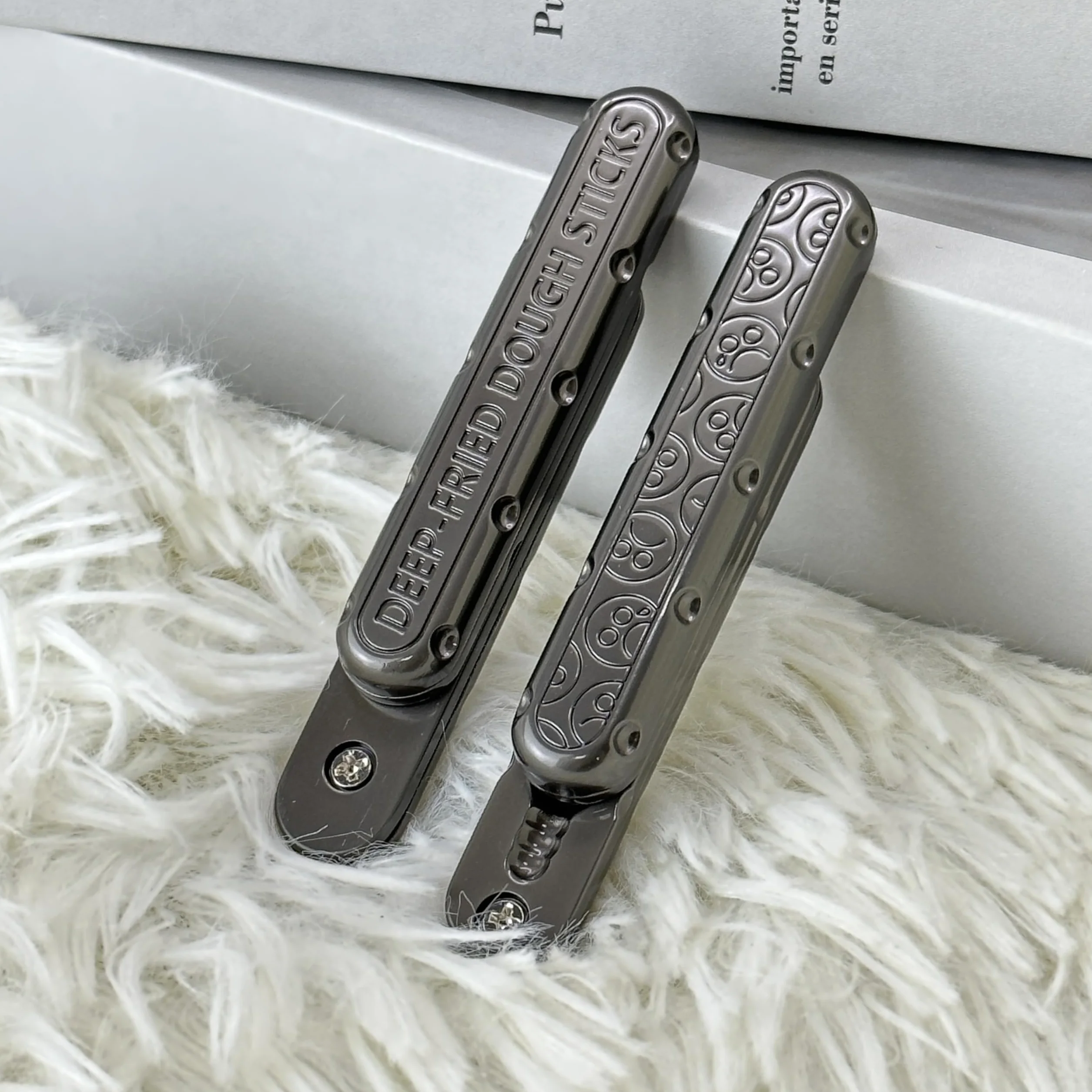 T-Conceal Edc Fidget Slider Fidget Toy Adult Stress Relief Metal Rotation Push Pull ADHD rekreacyjna zabawka fidget dotykowa miętowa