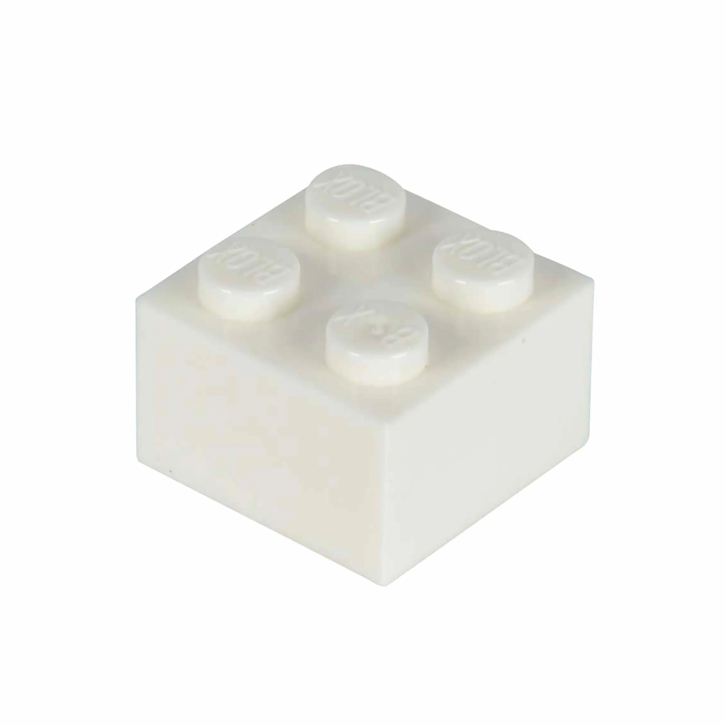 Simba Blox 100 białych klocków dla dzieci od 3 lat, 4 kamienie, puszka