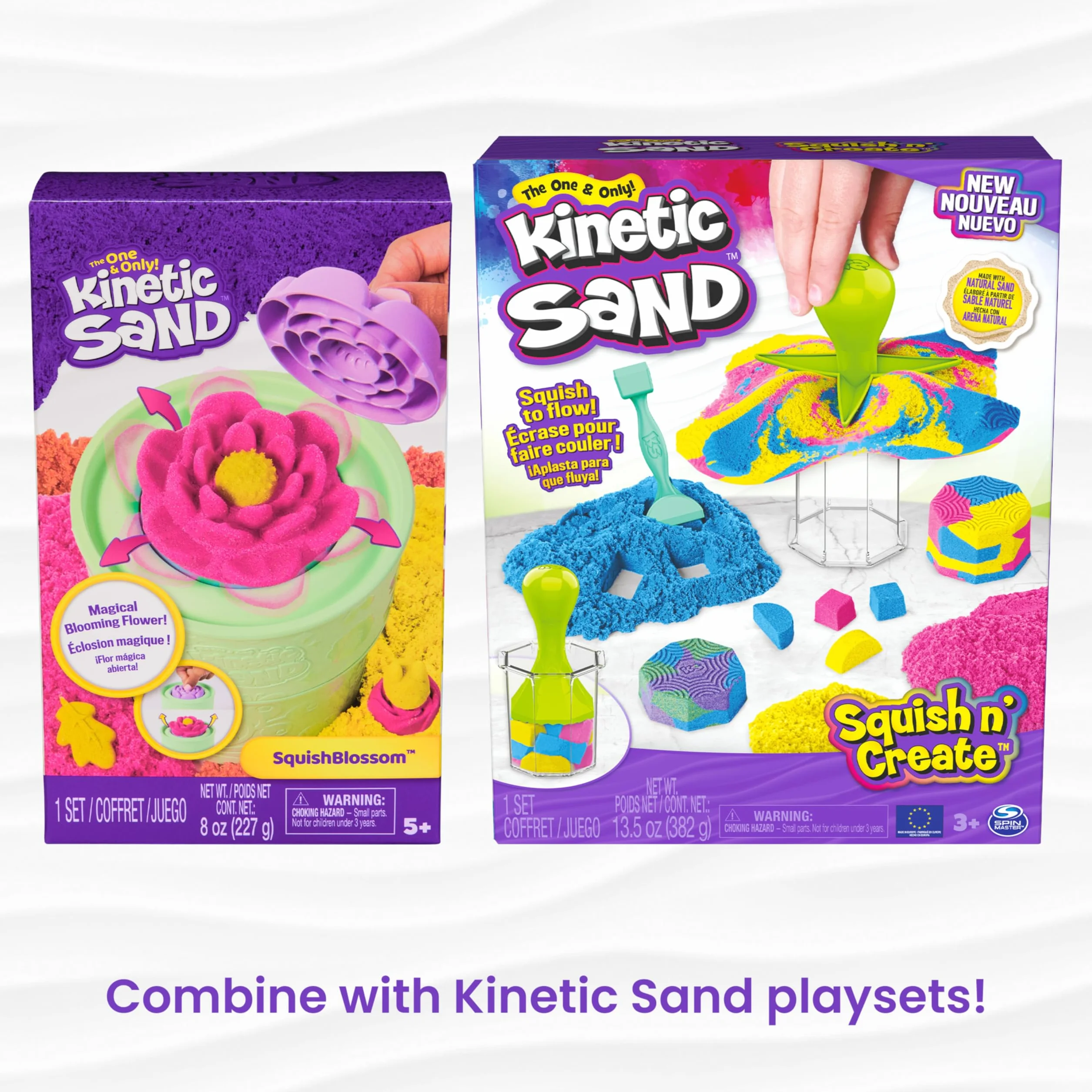 Kinetic Sand 6060997 - Brązowy Piasek Kinetyczny Do Kreatywnej Zabawy (2.5Kg),4.0 Liczyć