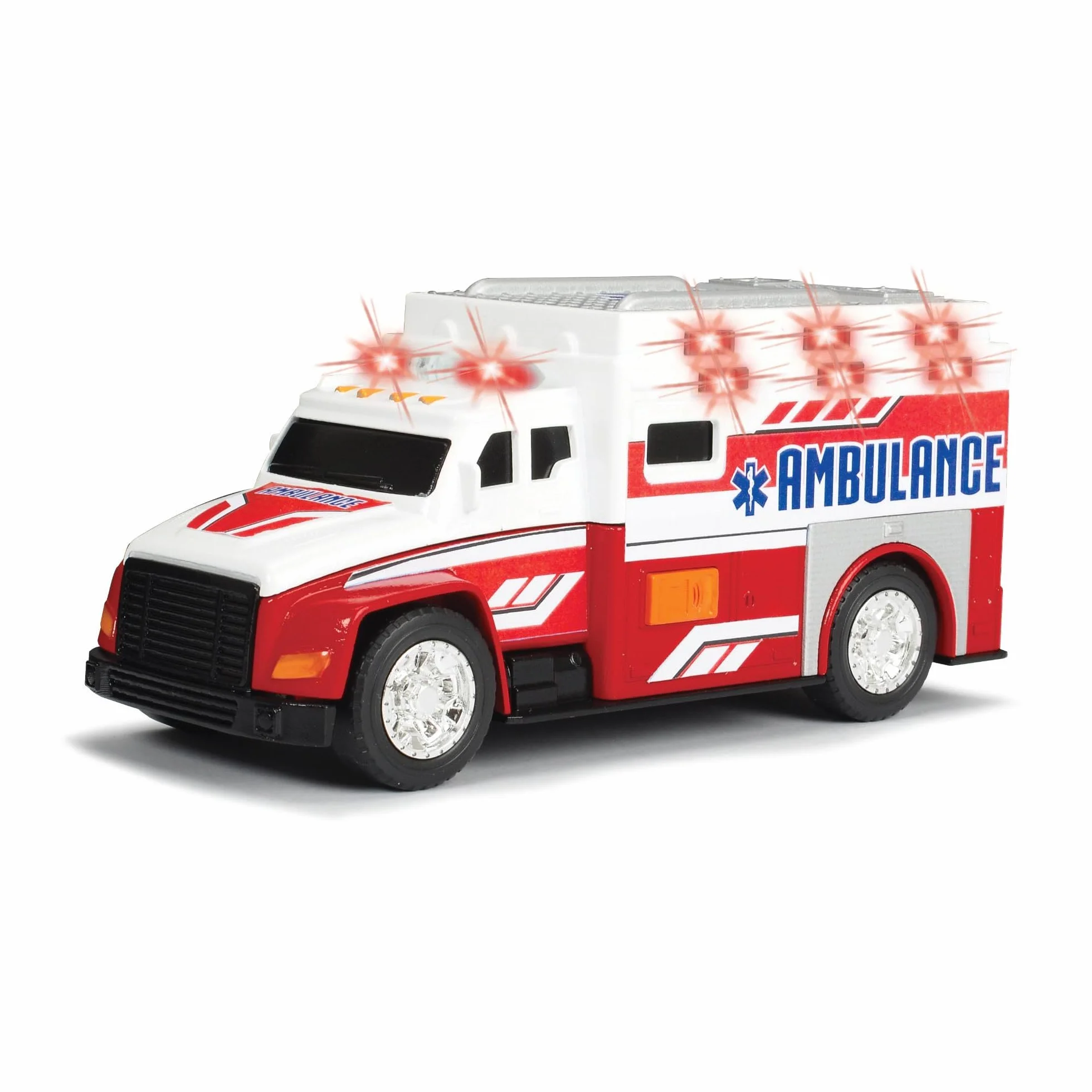 Dickie Toys 203302013 Ambulance, czerwony/biały